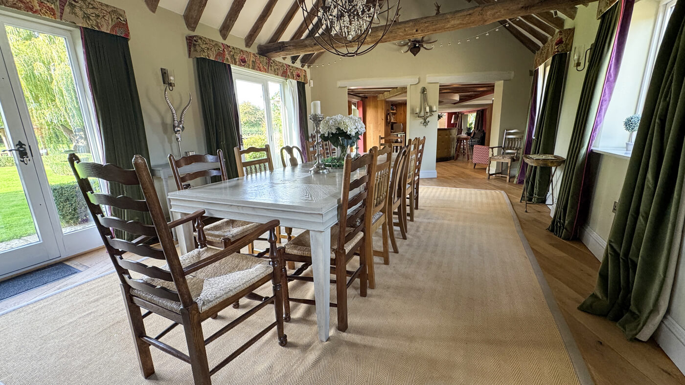 Dining room looking towards bar