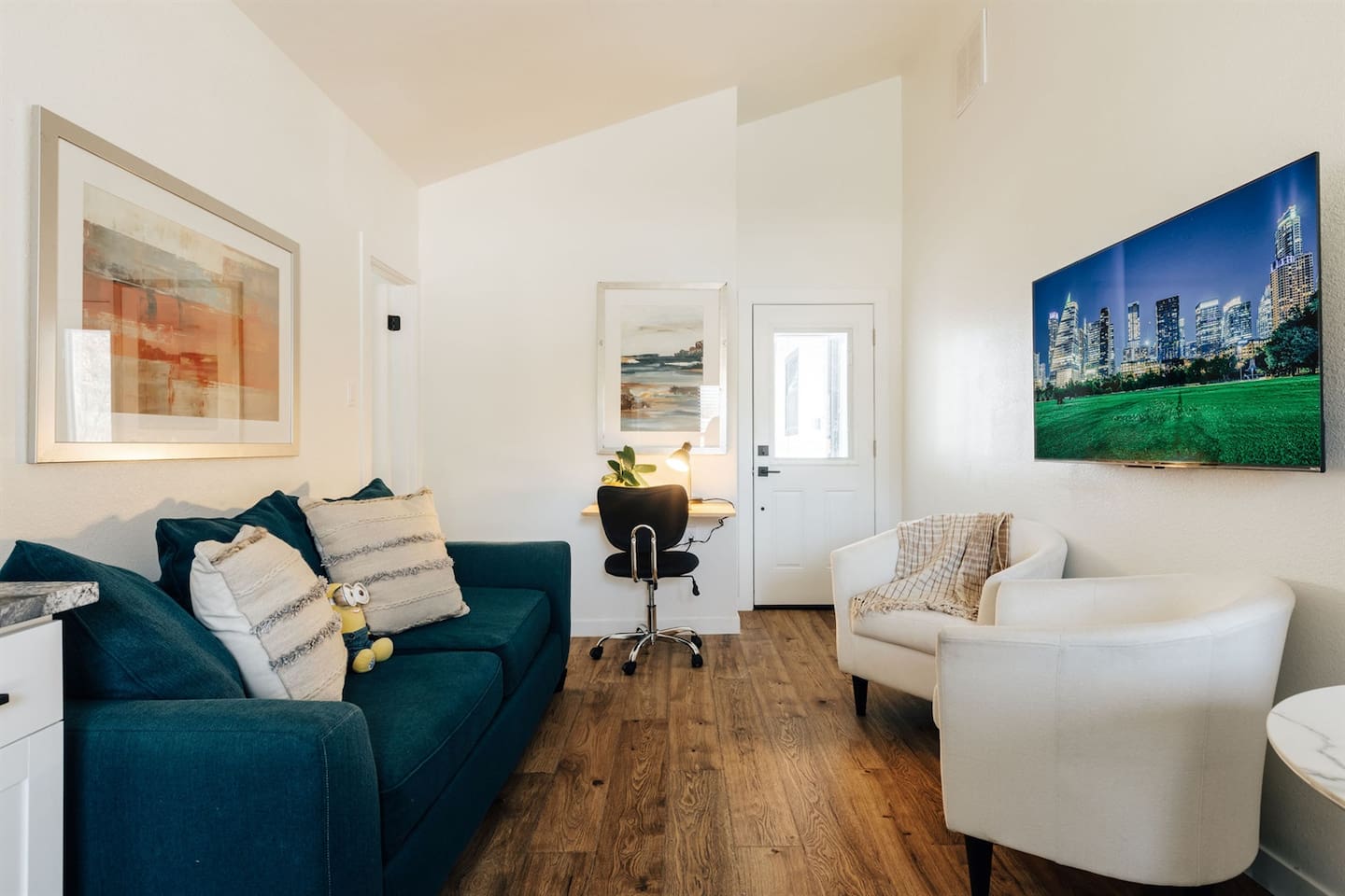 comfy sofa, can be a single bed