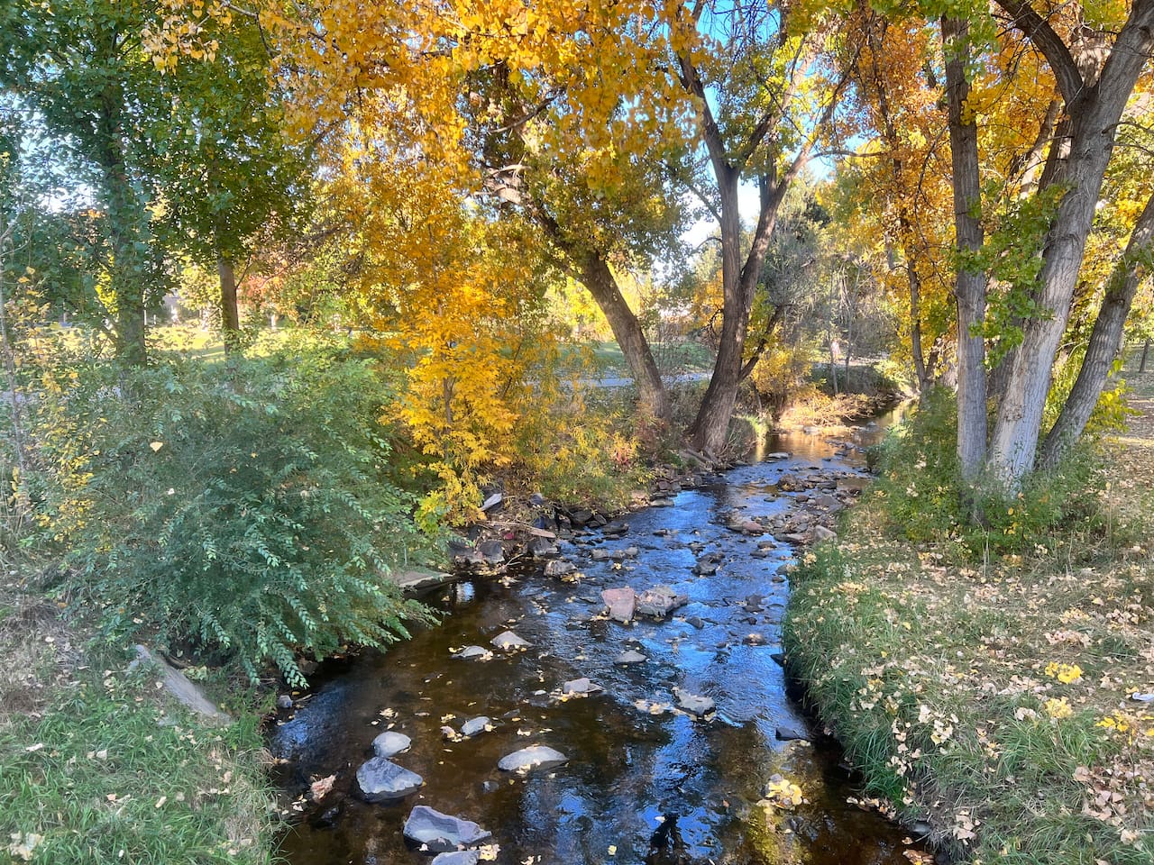 Joseph Martinez Park. 2 Blocks North. Our parks are all connected by walking paths that lead directly to downtown.  Great for walks with pets and lots of loops for exercise.