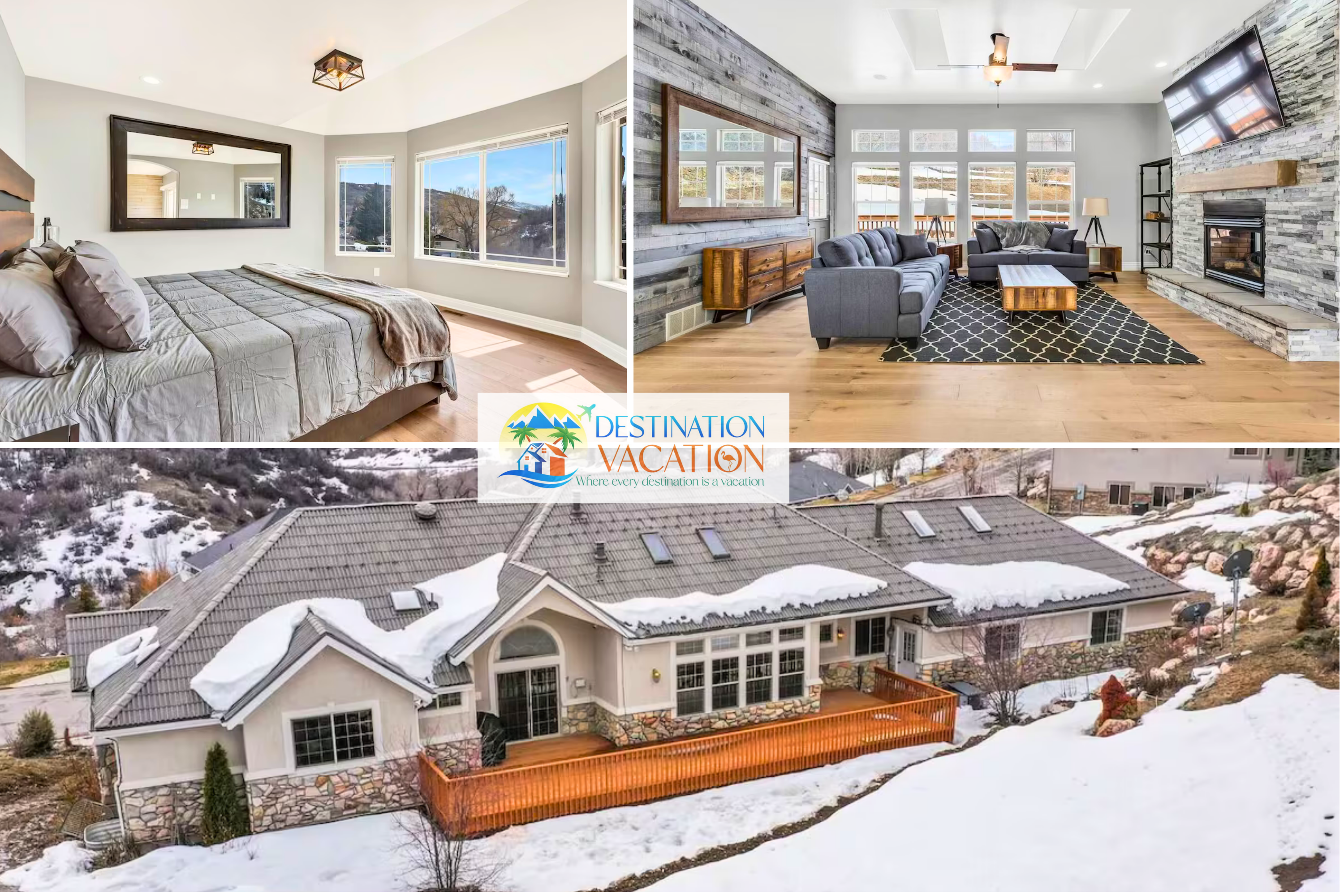 Wake up to stunning mountain views and serene luxury