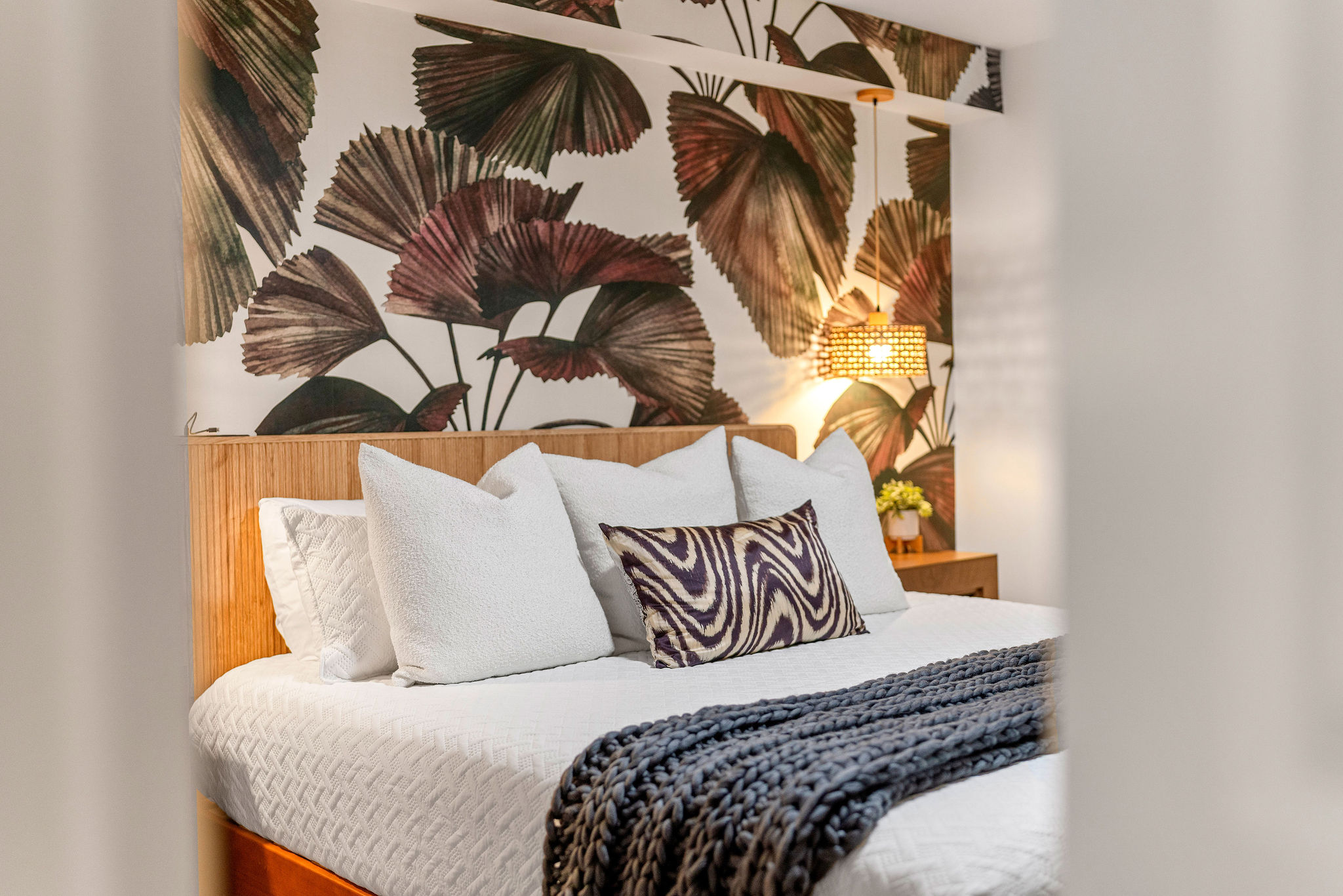 Bask the day away and slop into your cozy room for the night.