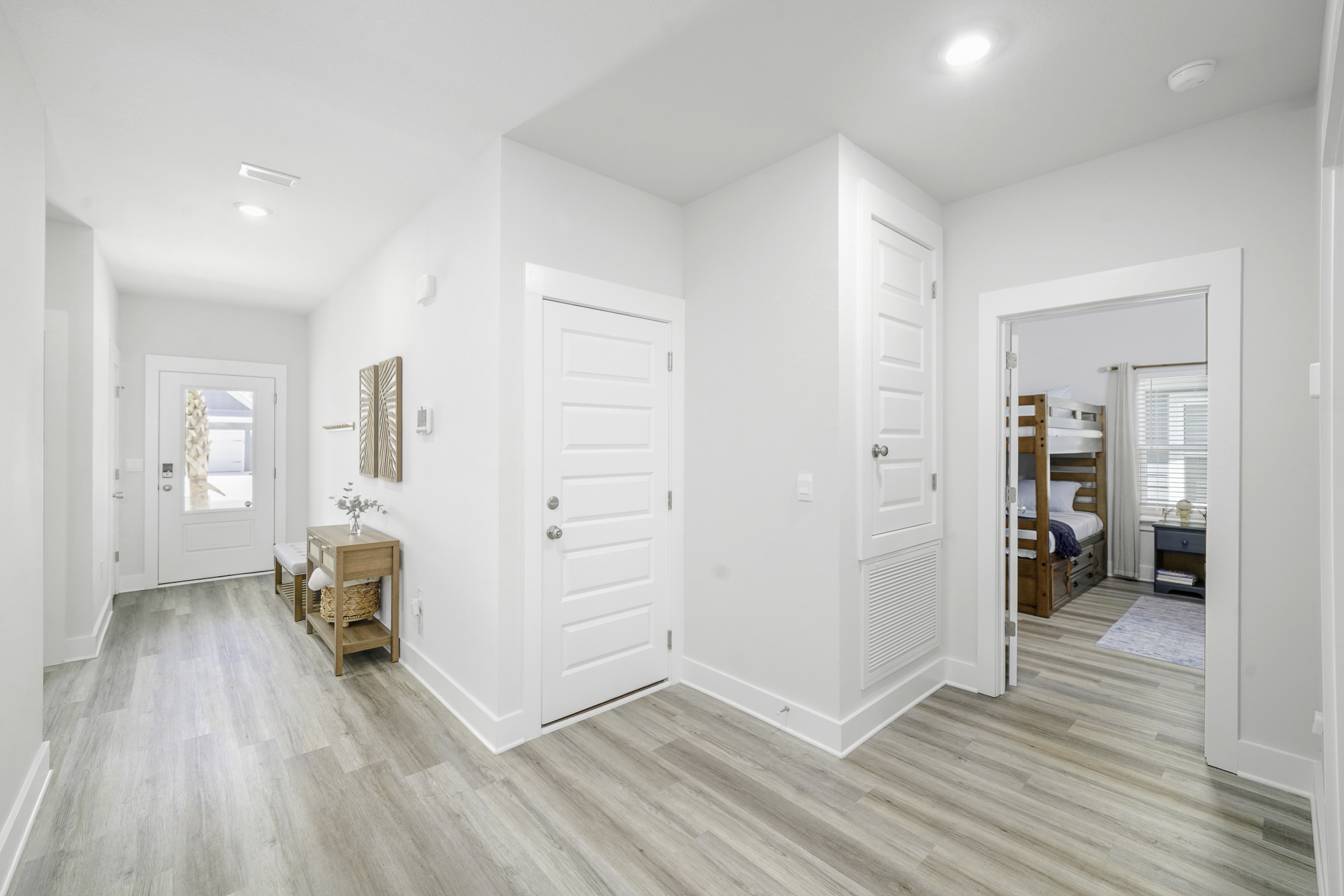 beautifully designed entry space
