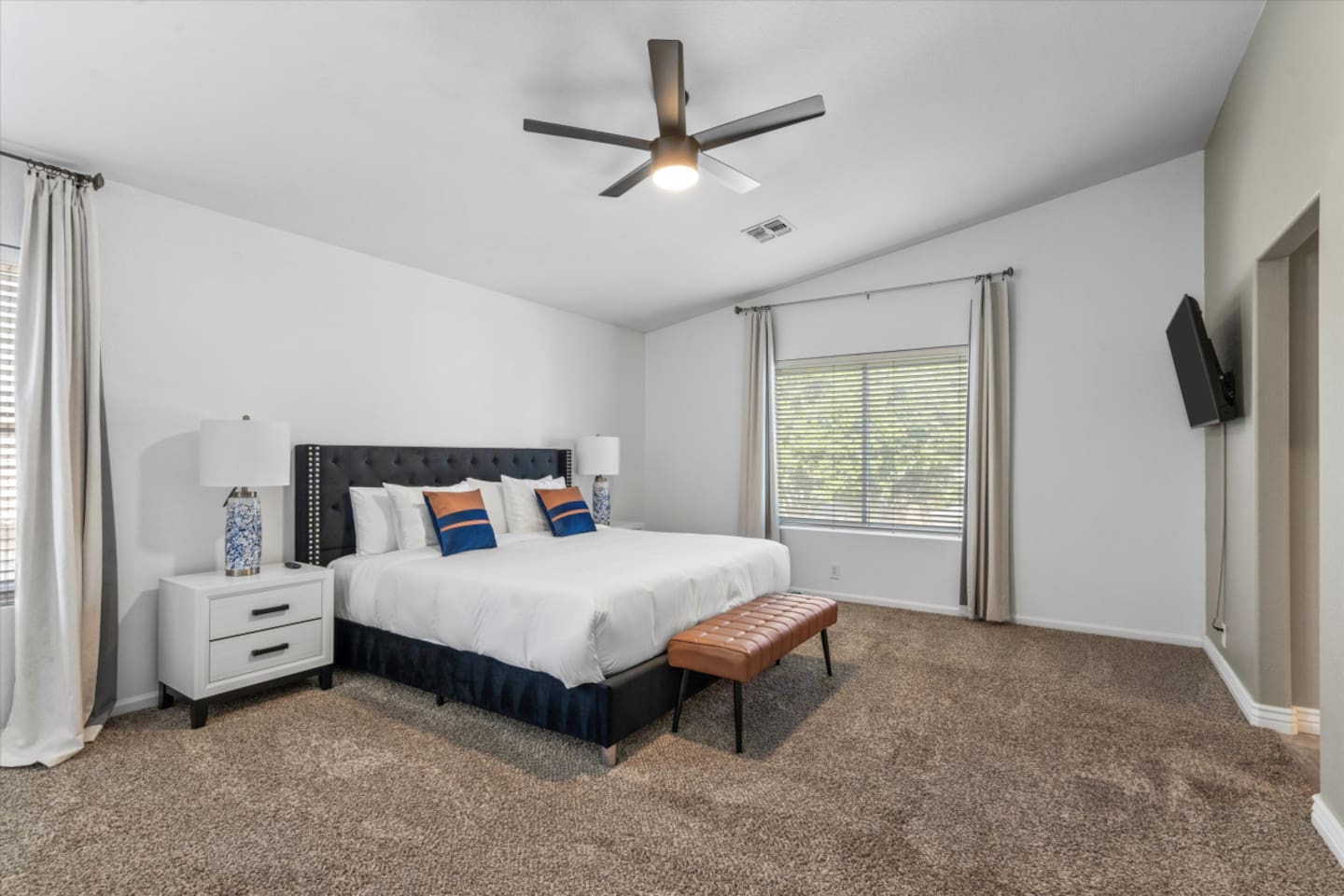 Master bedroom, upstairs