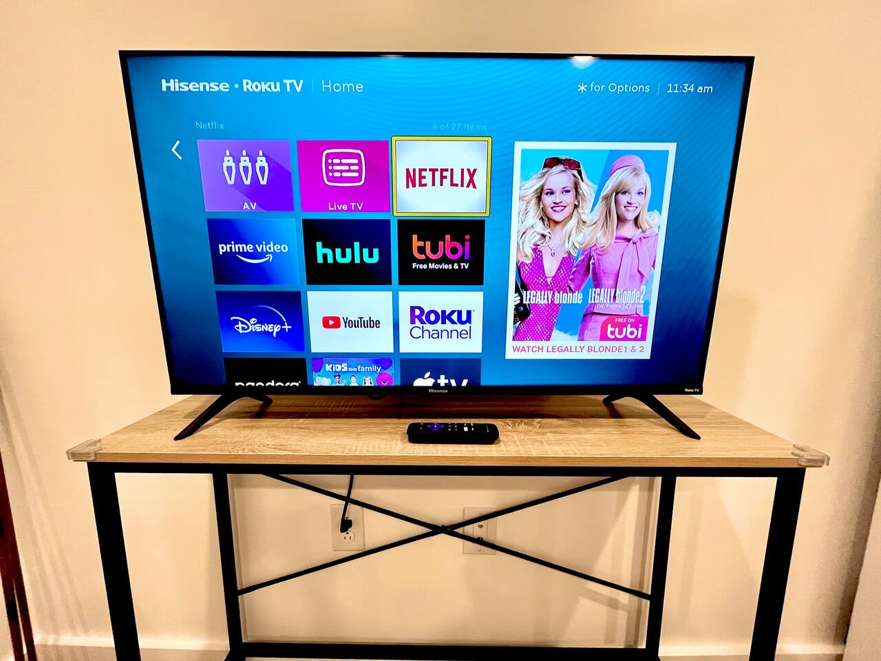 Enjoy your favorite shows and movies on the streaming service of your choice.