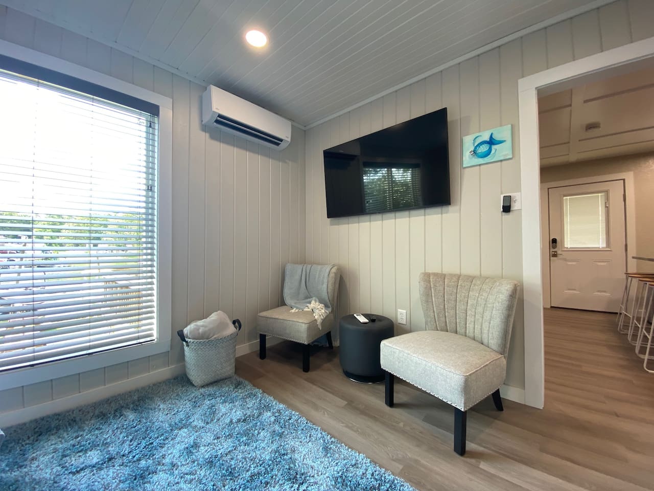 Small Sitting Area in the Bedroom.