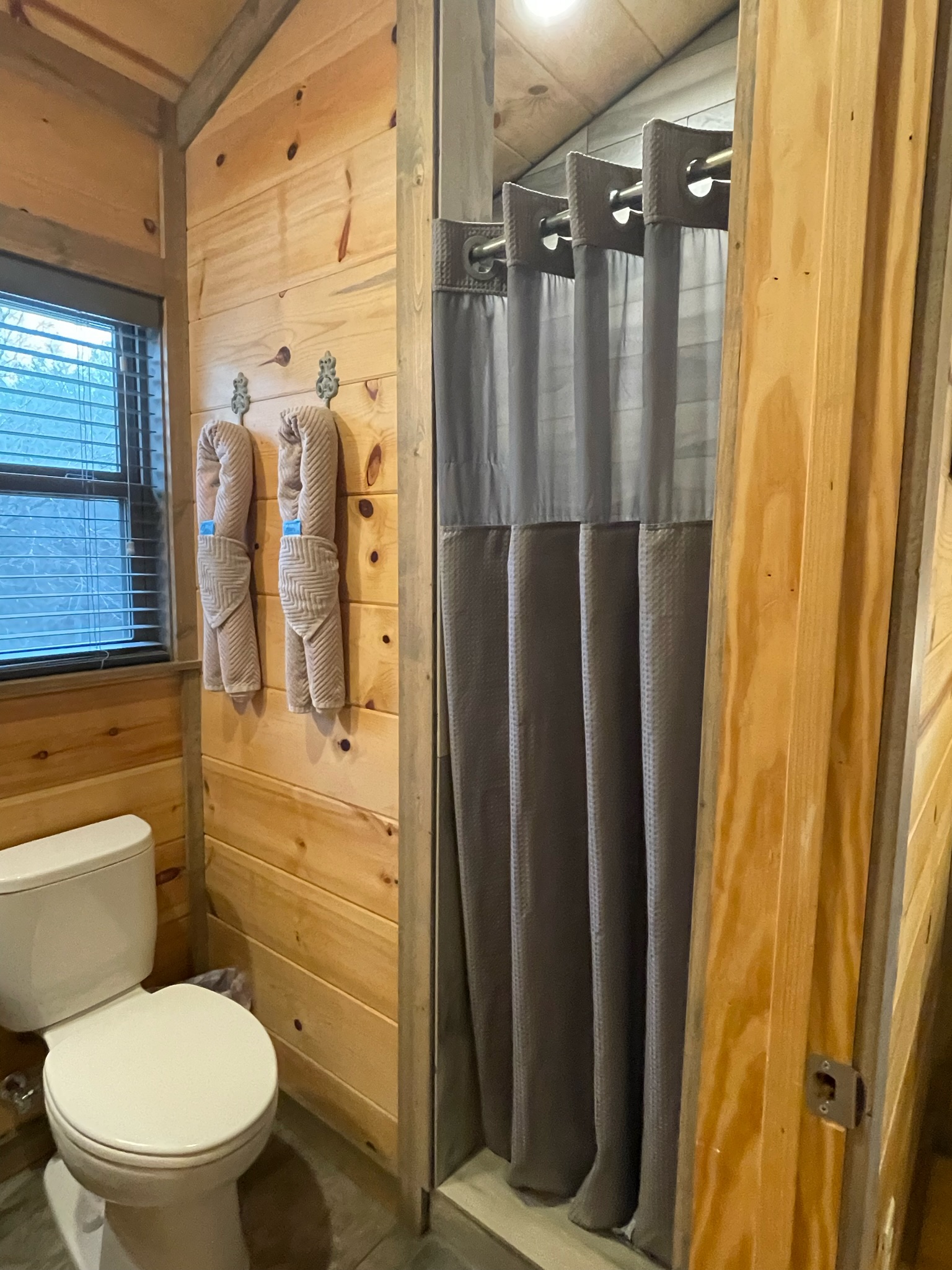 Upstairs master en suite.