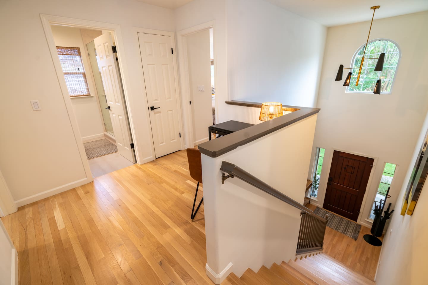 Stair way and work area