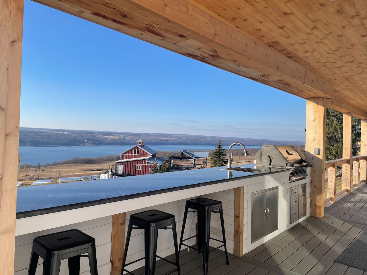 Outdoor, built in grill