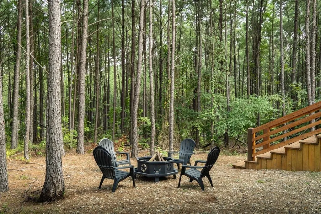 Enjoy smores and the evening skies from the firepit.