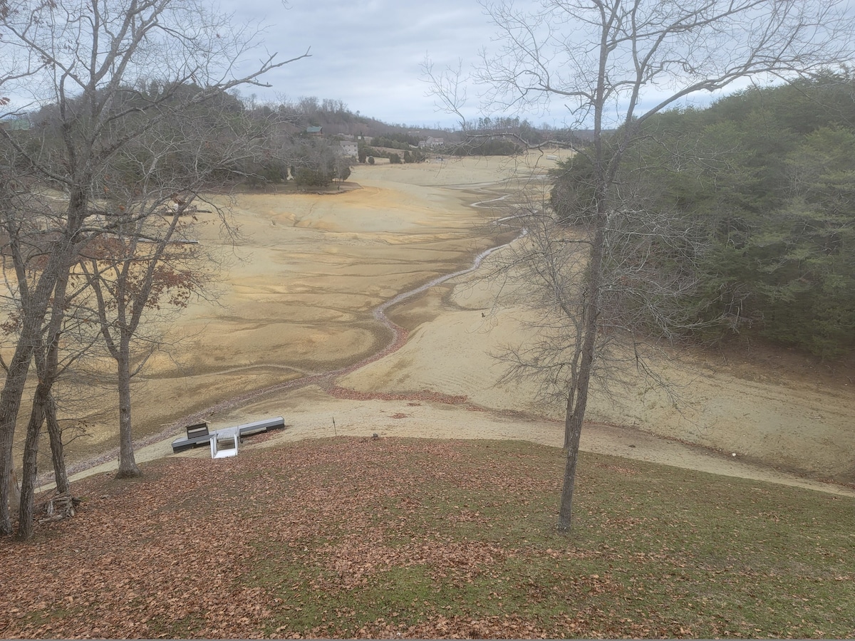 What the lake looks like in December