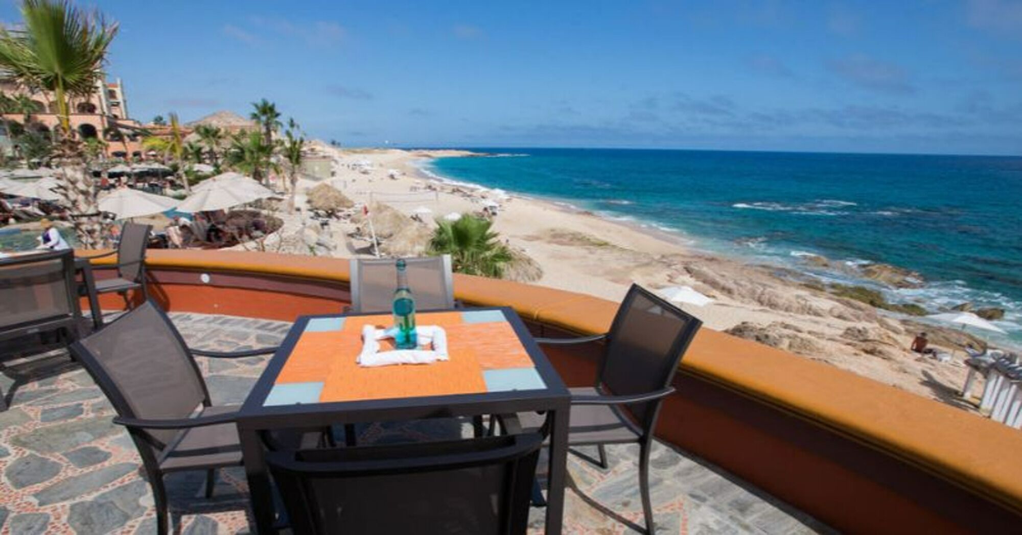 Outdoor Dining at Hacienda Del Mar Cabo, Vacation Travel Exclusives