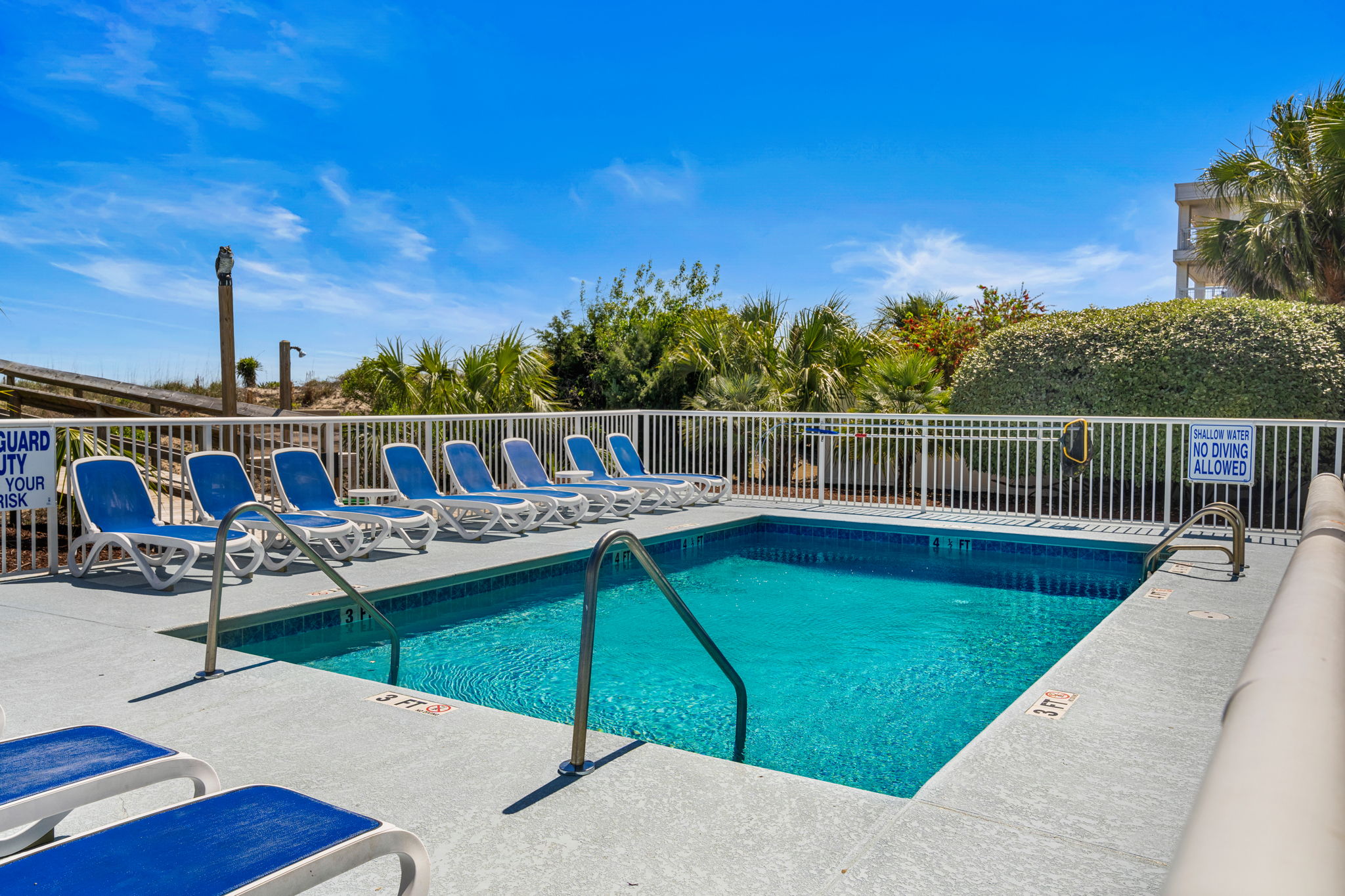 Oceanview Pool | Sea Gull | 201 Oceanview | 1116 Ocean Blvd, Isle of Palms, SC | IOP Escapes