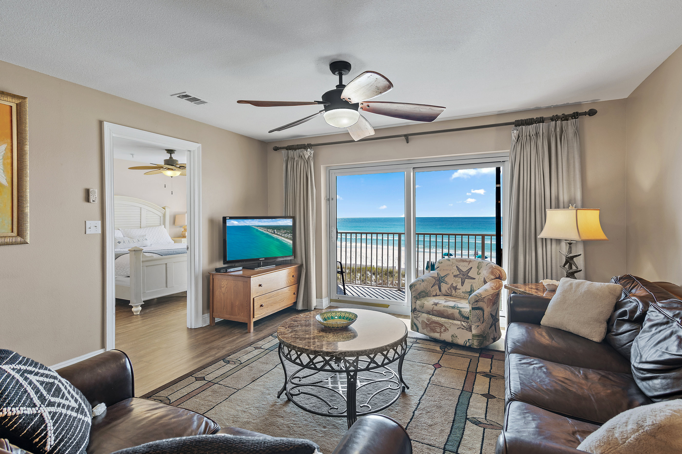 Emerald Dunes 203 is an updated, spacious, well-appointed condo at the coveted, low-density, BEACHFRONT Emerald Dunes complex in Crystal Beach offering easy access to all Destin has to offer!