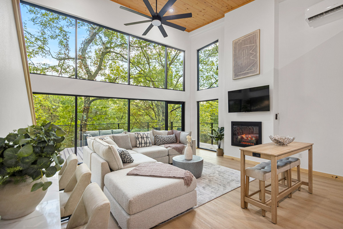 Echo Cabin Living Room