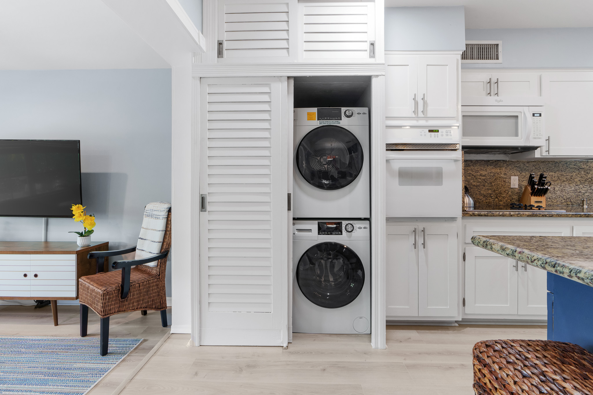 Compact washer and dryer