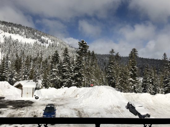 View from outside deck.