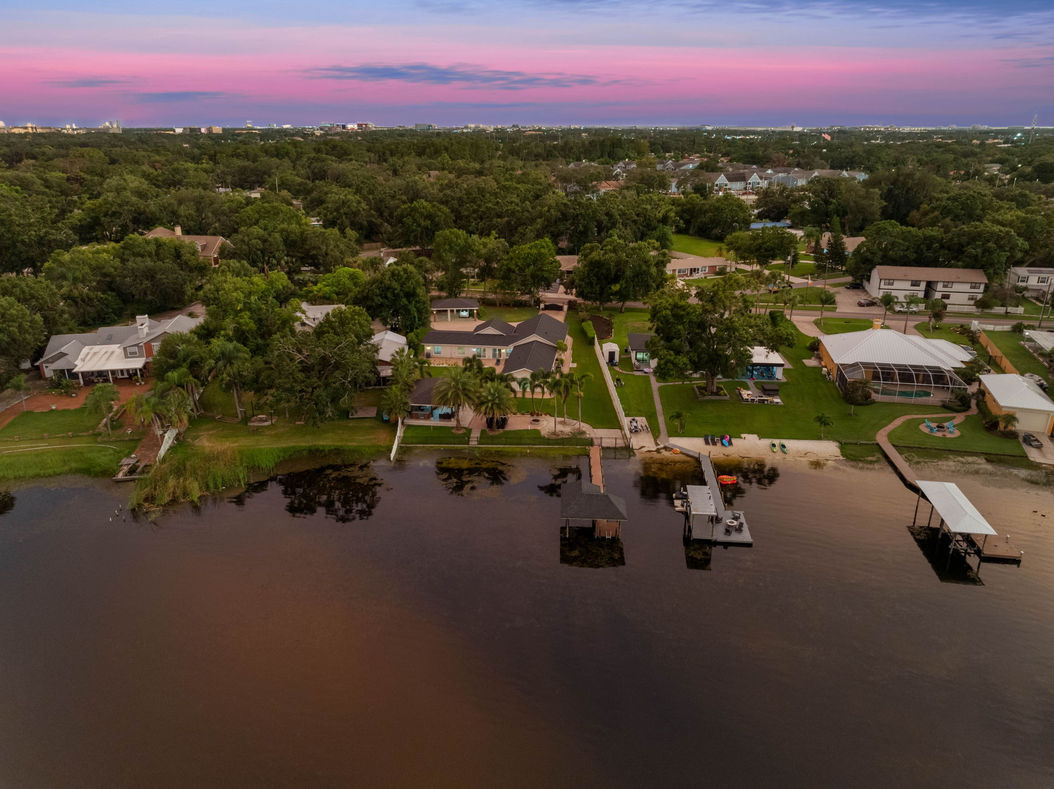 Aerial View of the Neighborhood