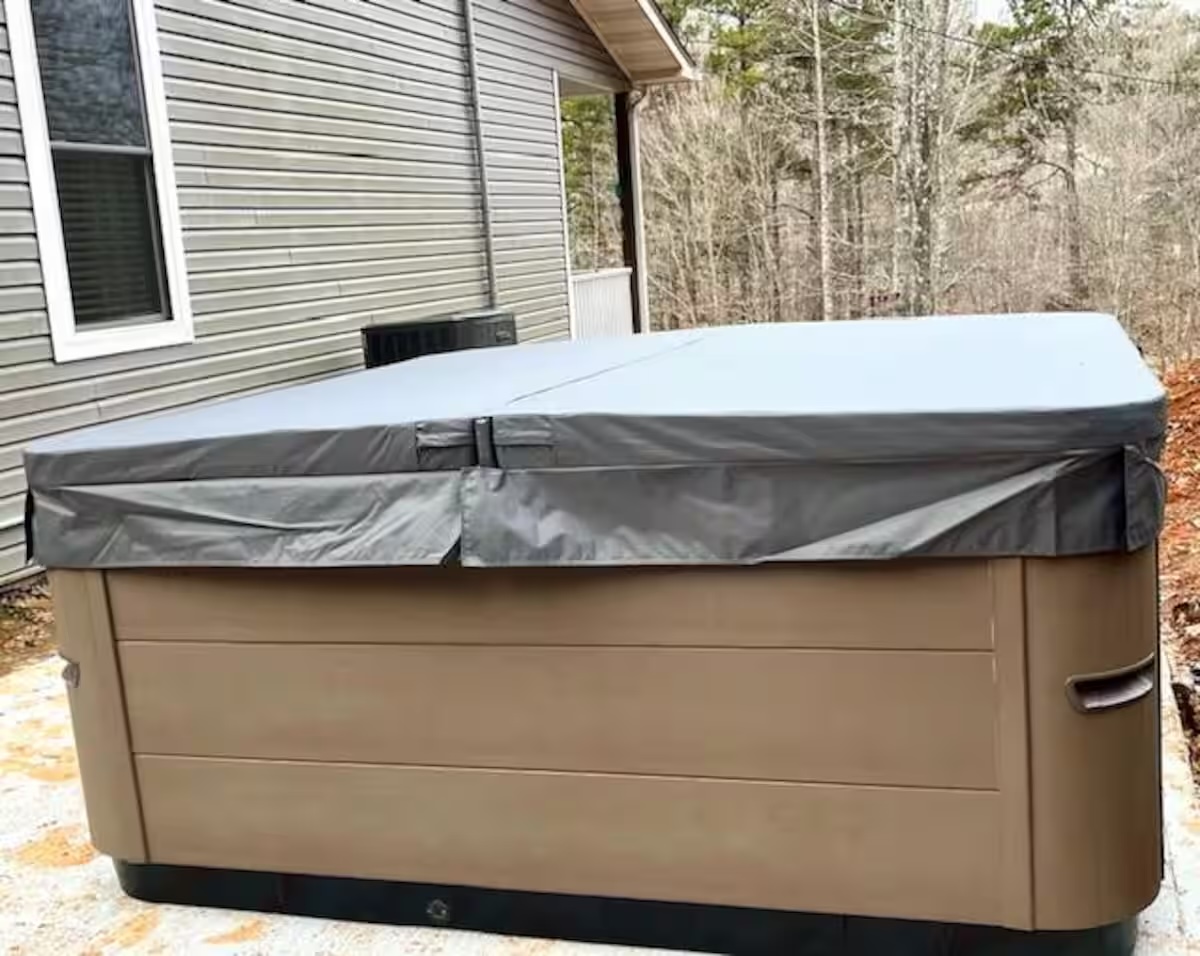 large hot tub