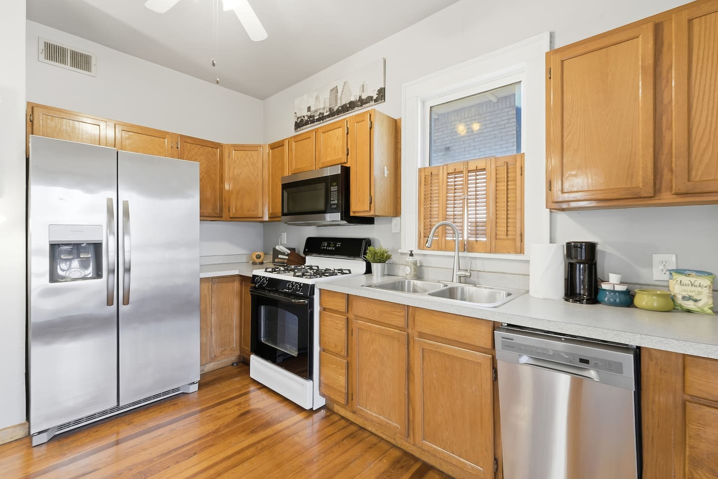 The Soul Kitchen:-The "food for the soul" is prepped with love and order.