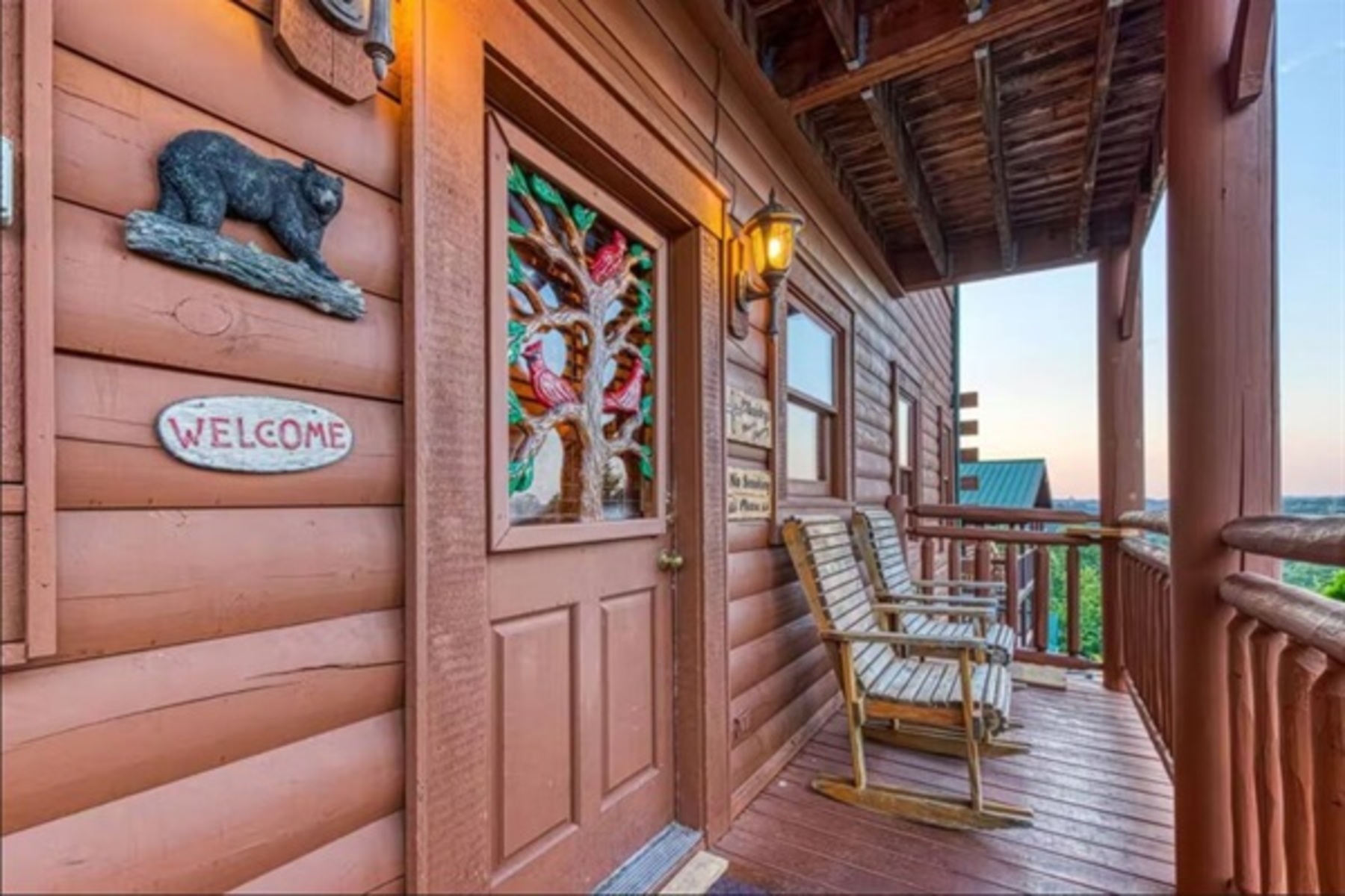 Enjoy easy ramp access and a covered porch that makes relaxing and coming together simple for every generation.