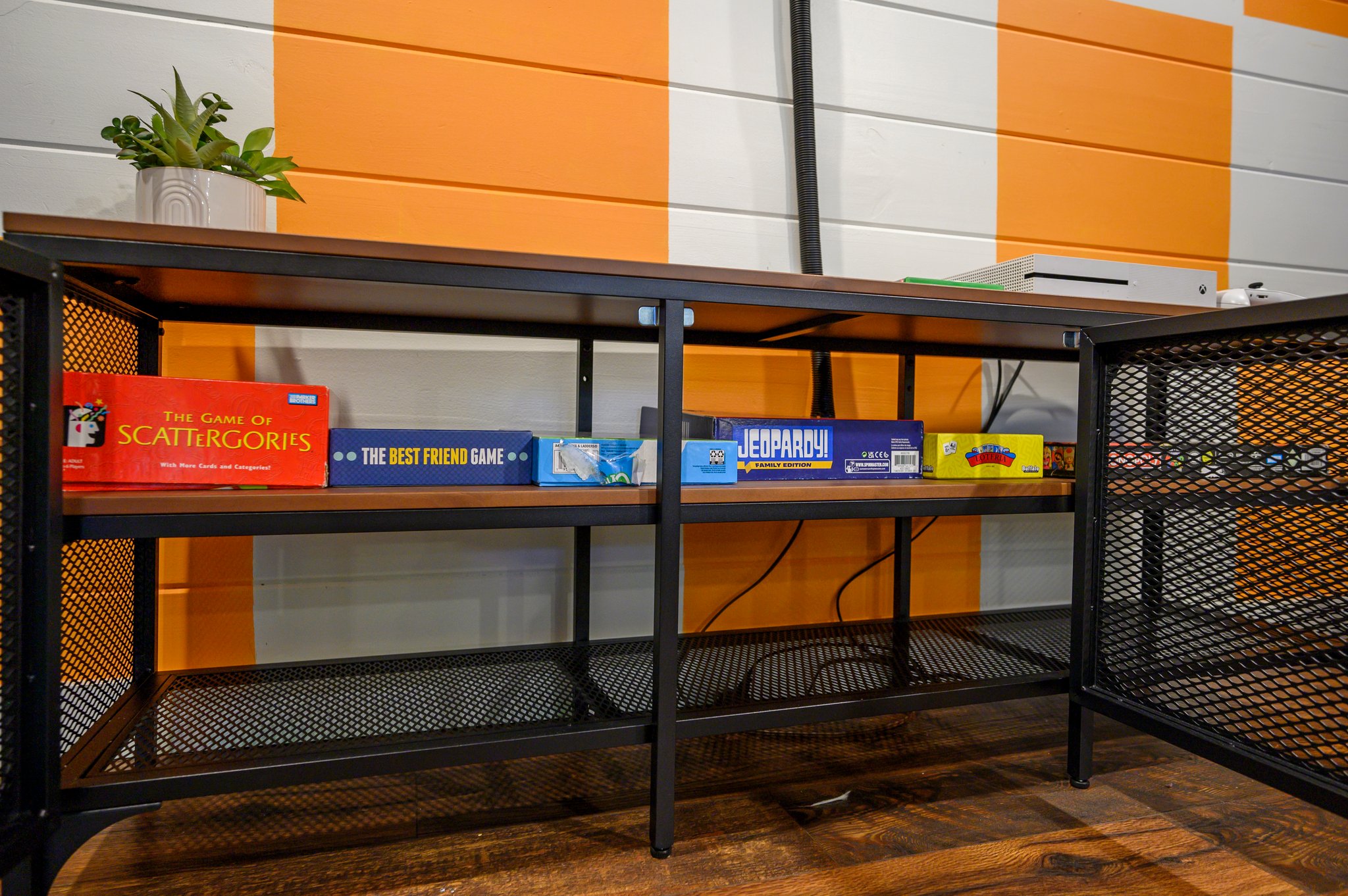Unplug and unwind with a selection of board games in the loft—perfect for a fun and relaxing time!