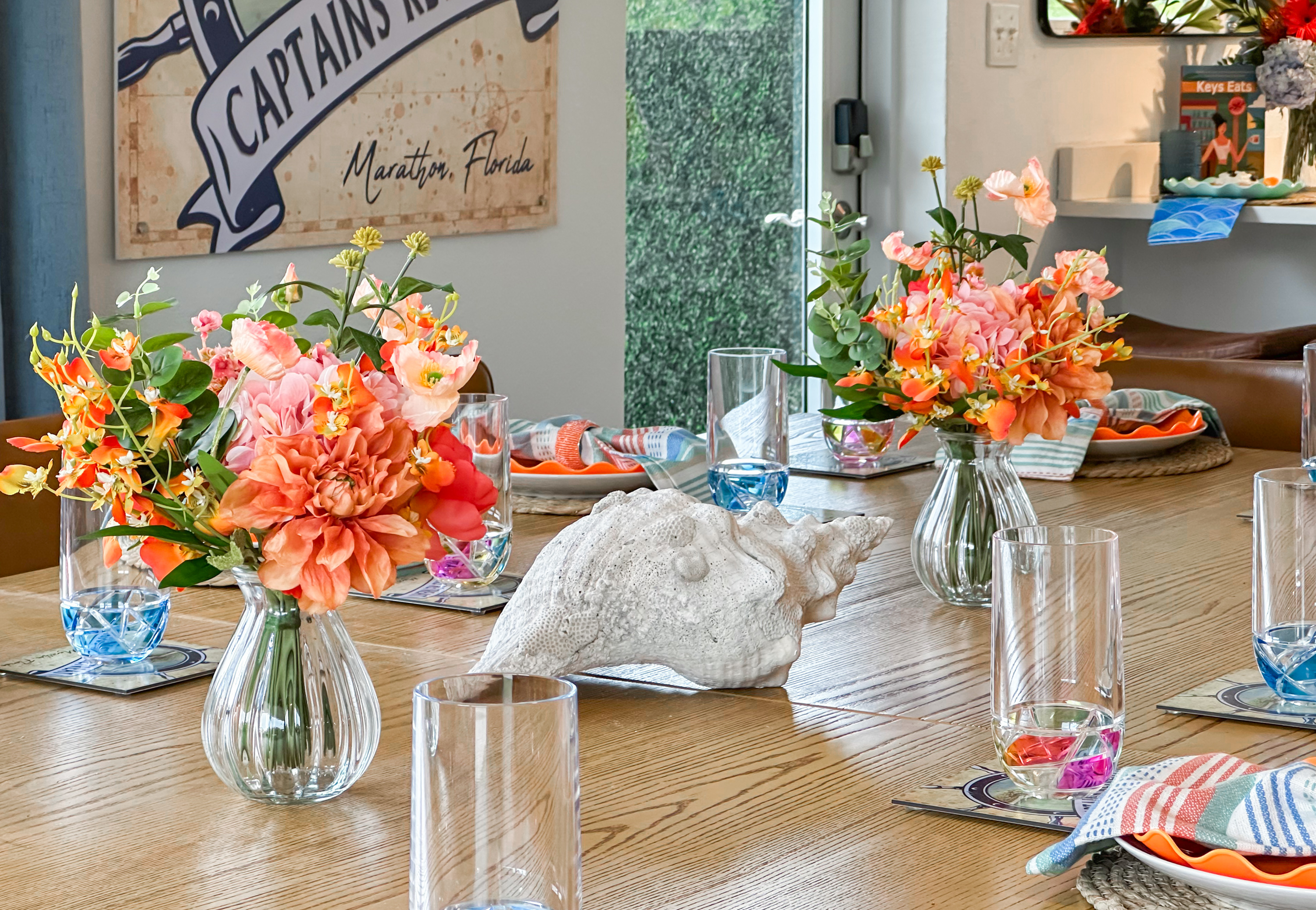 Set up a beautiful group meal!