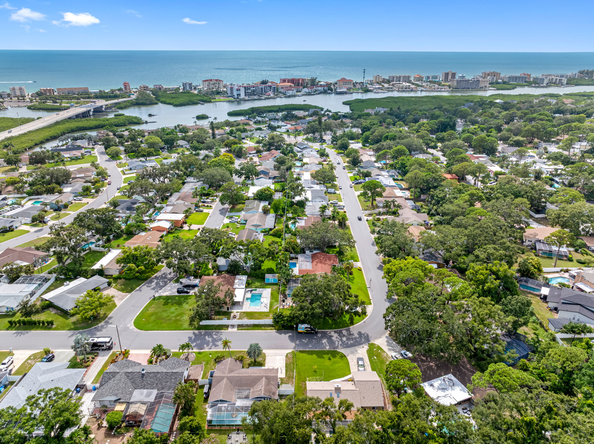 Aerial View of the Neighborhood