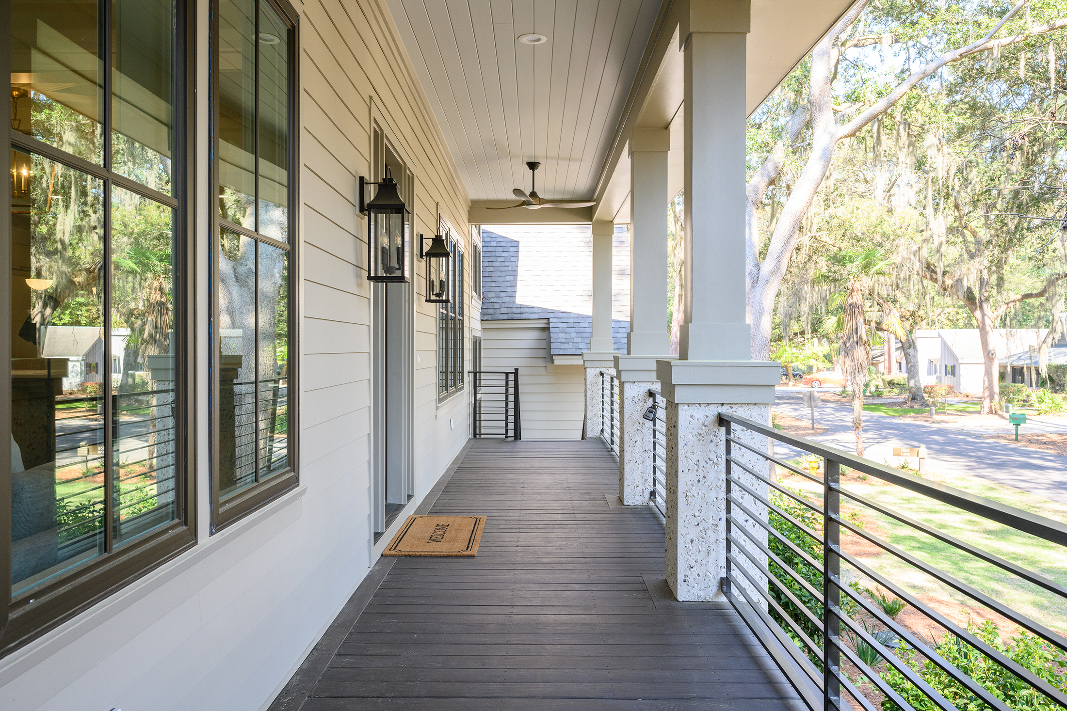Front porch entrance