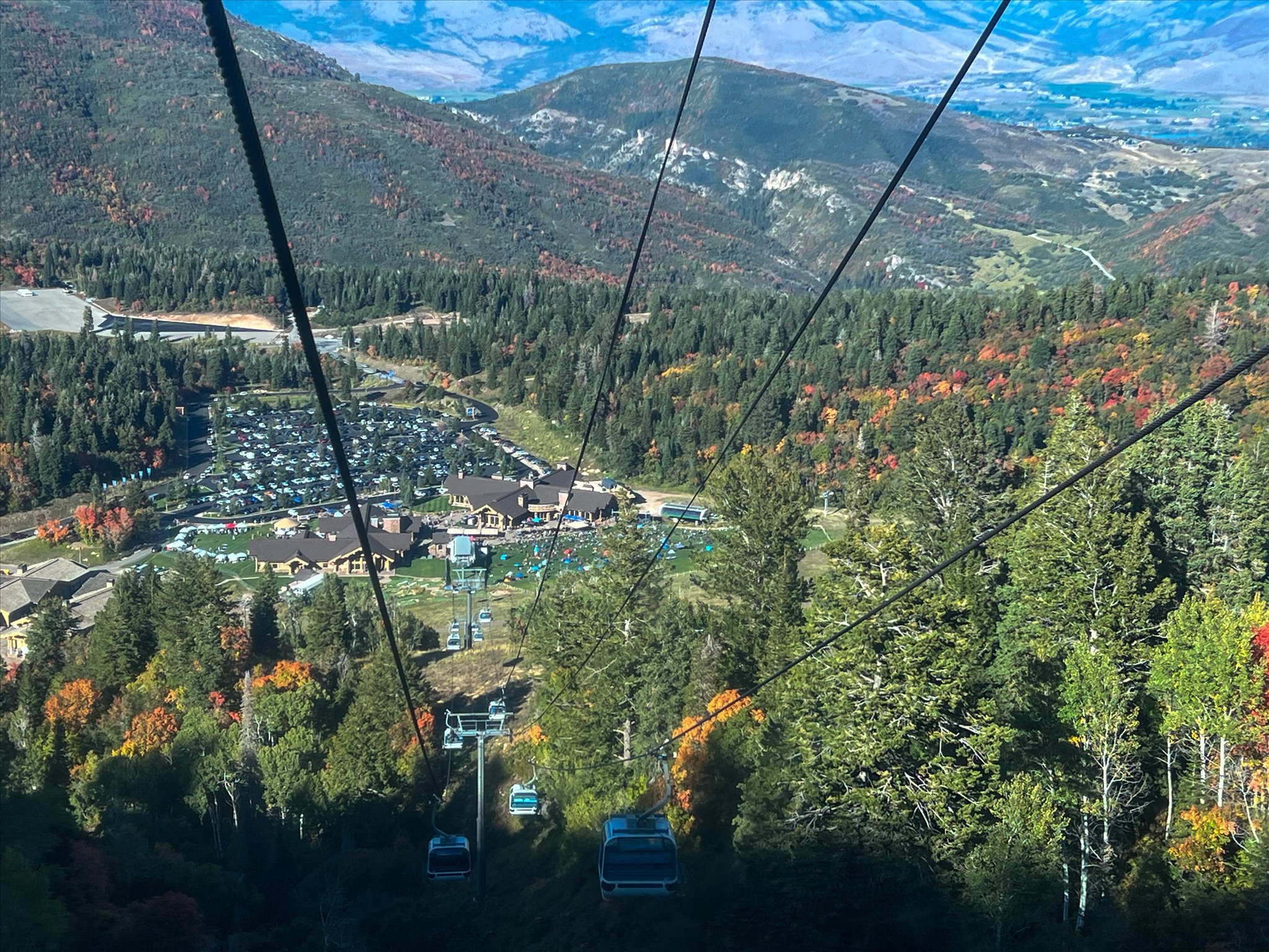 Ride the gondola for breathtaking autumn colors.