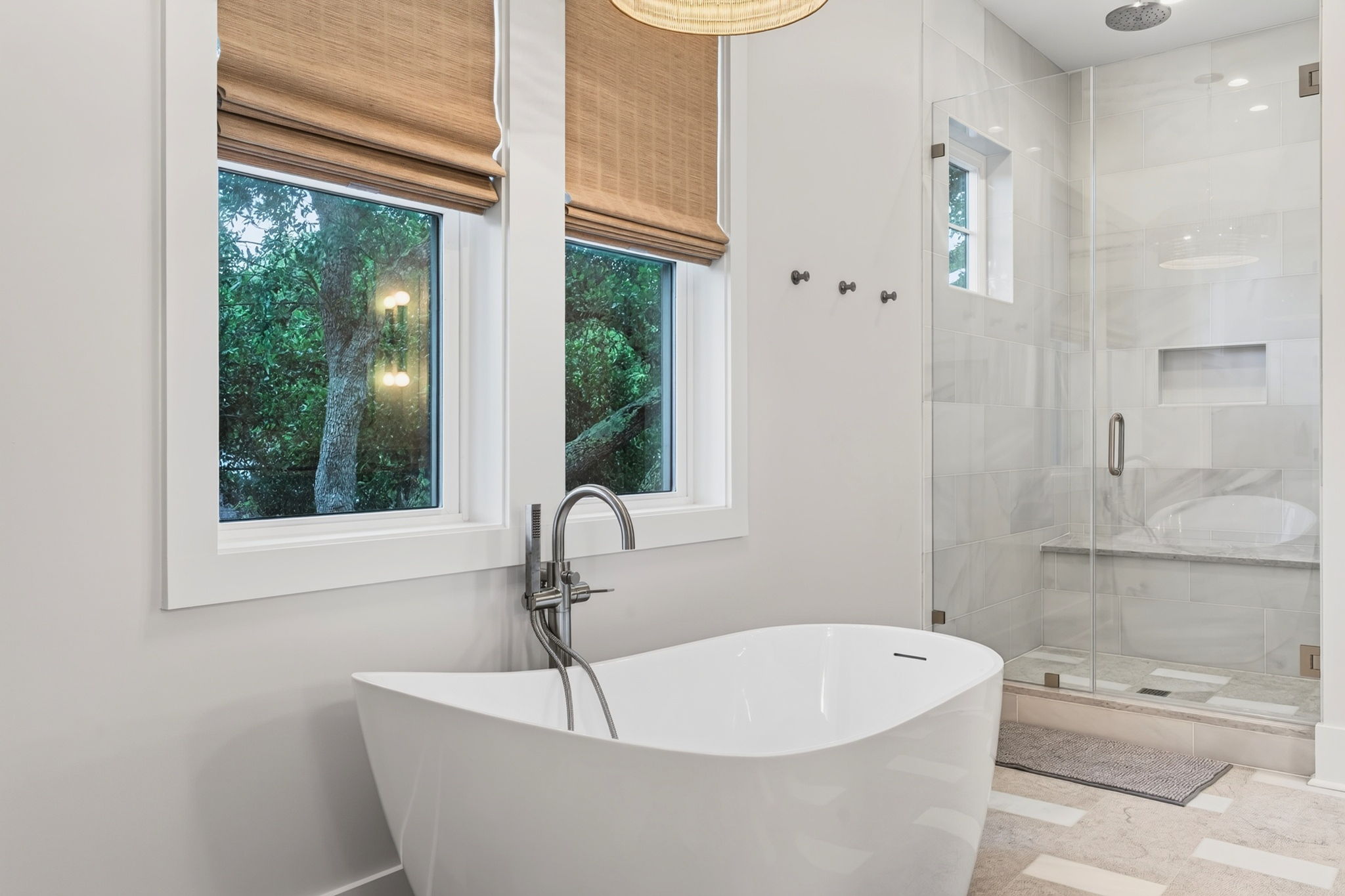 Bathroom 1: King Ensuite | Tahanan Palms | 3 38th Ave | IOP Escapes