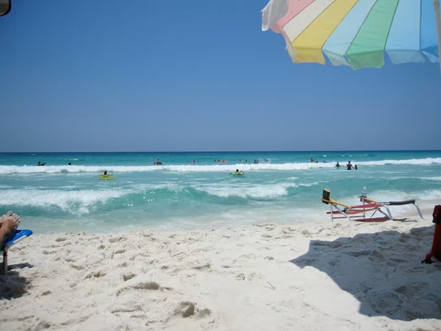 Crystal clear water and white sand beaches await you!