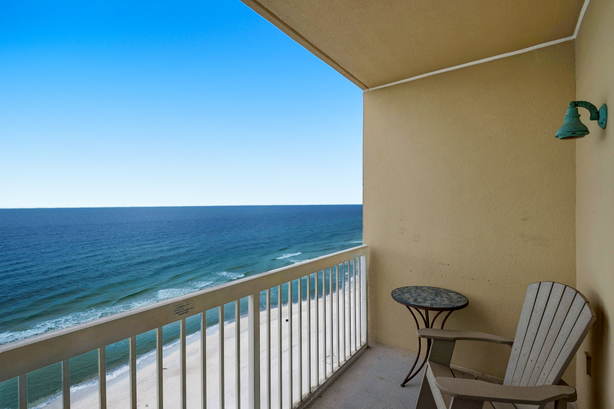 Beachfront Balcony