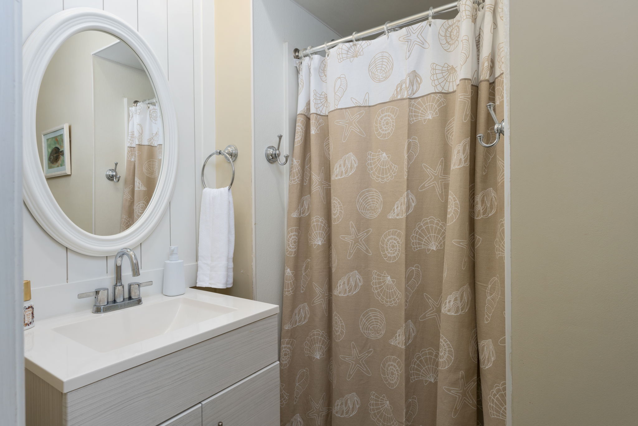 Bathroom 3 - Located on the 3rd Floor (walk in shower)