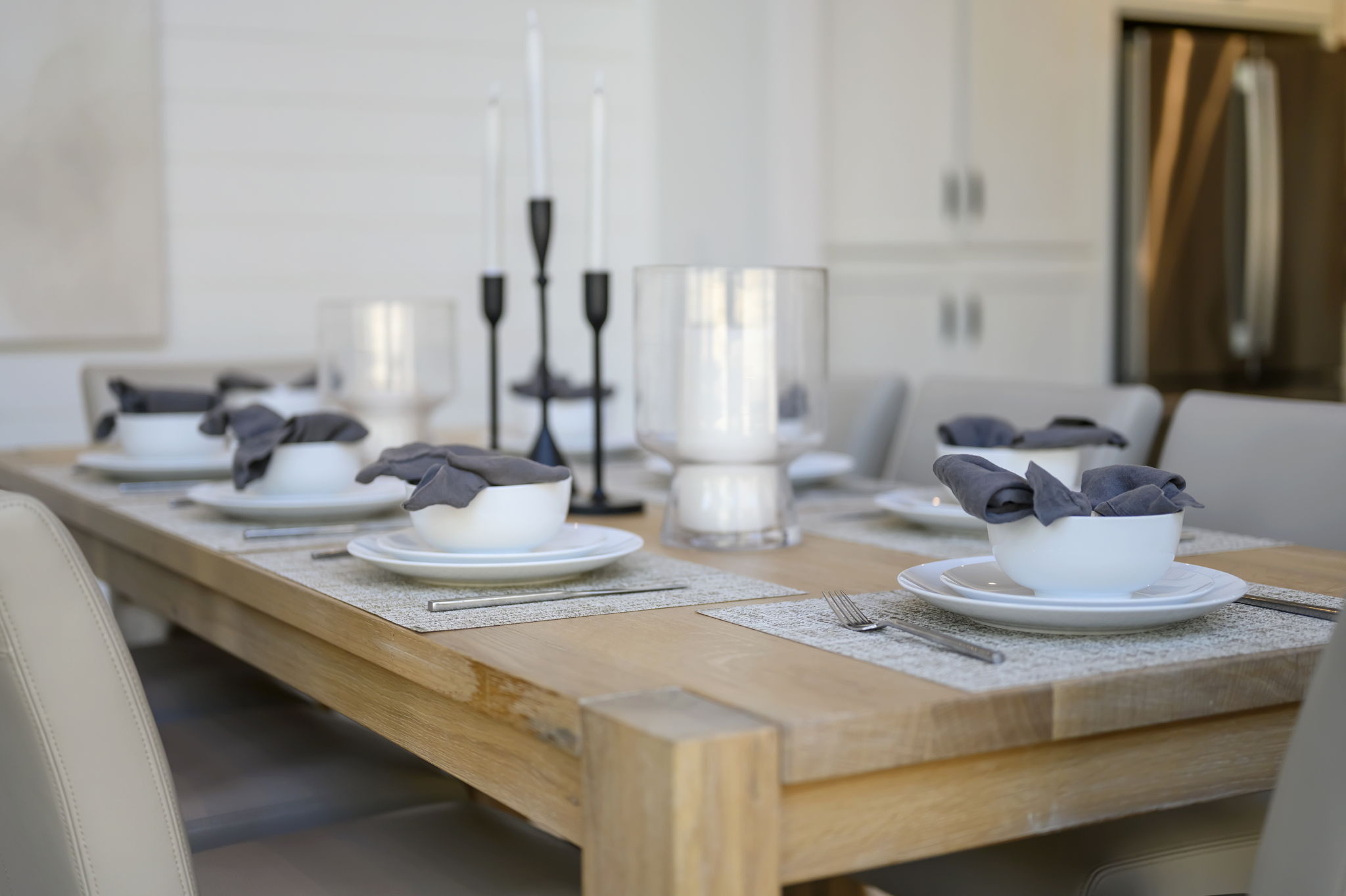 Formal dining space