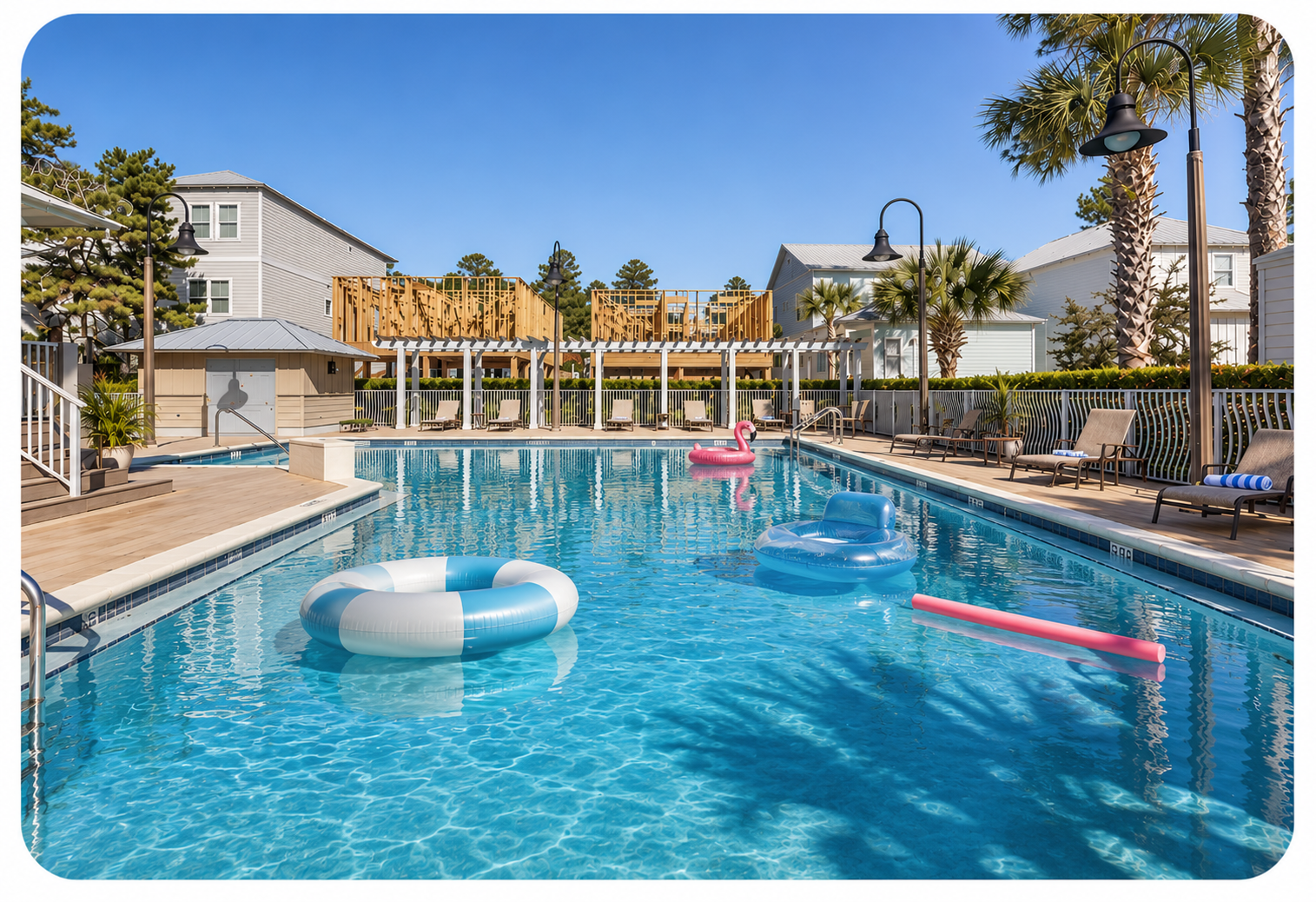 Community Pool right next door
