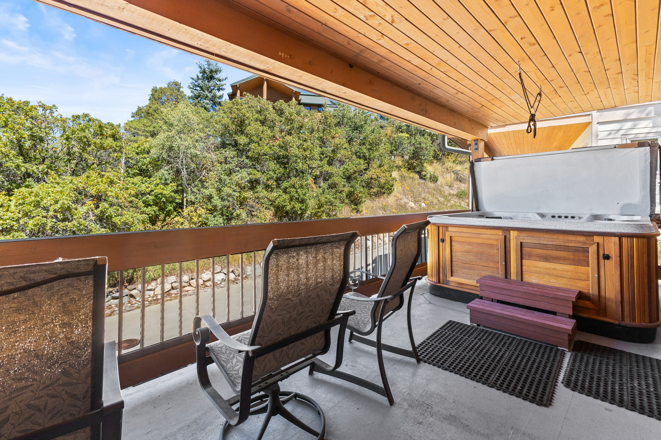 2nd Level - Hot Tub Deck