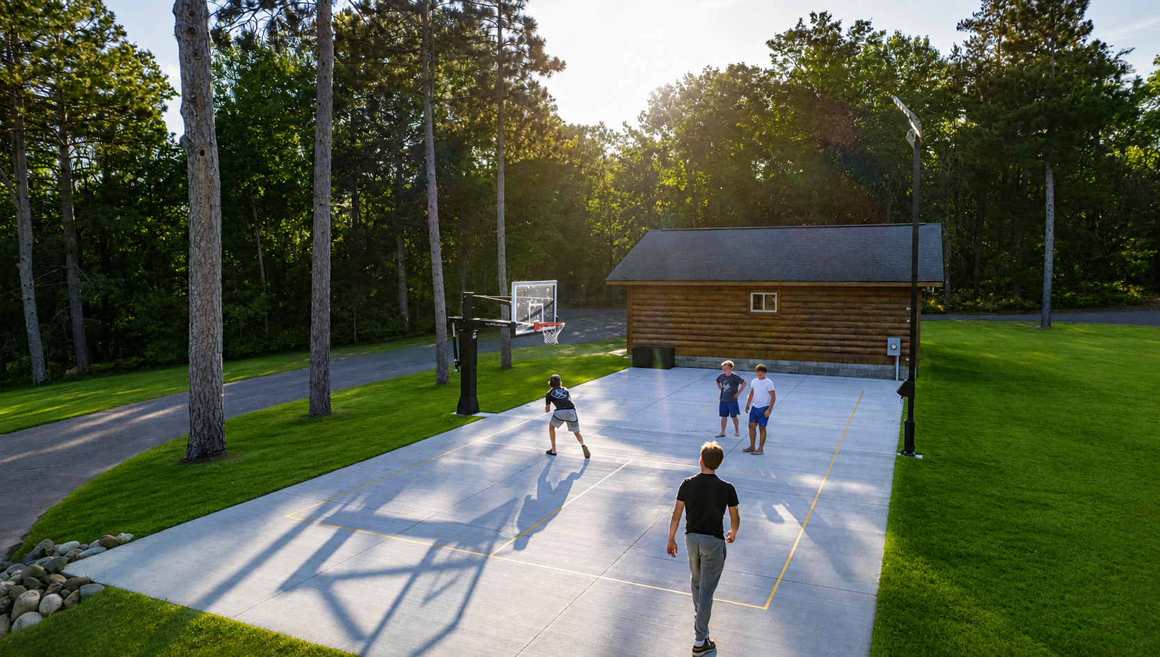 Sport Court, Pickleball and Basketball