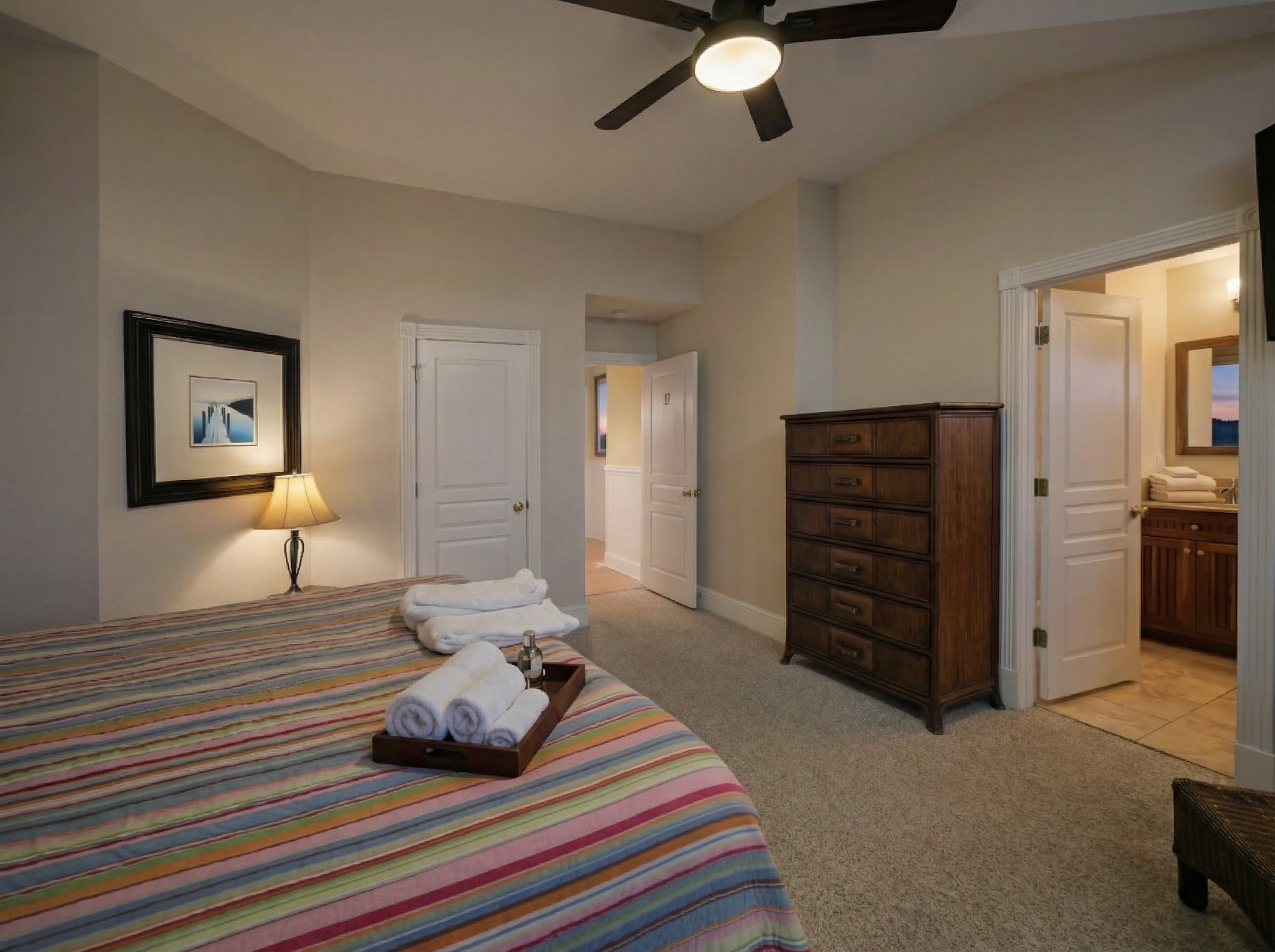 The Hemingway — Queen Bedroom