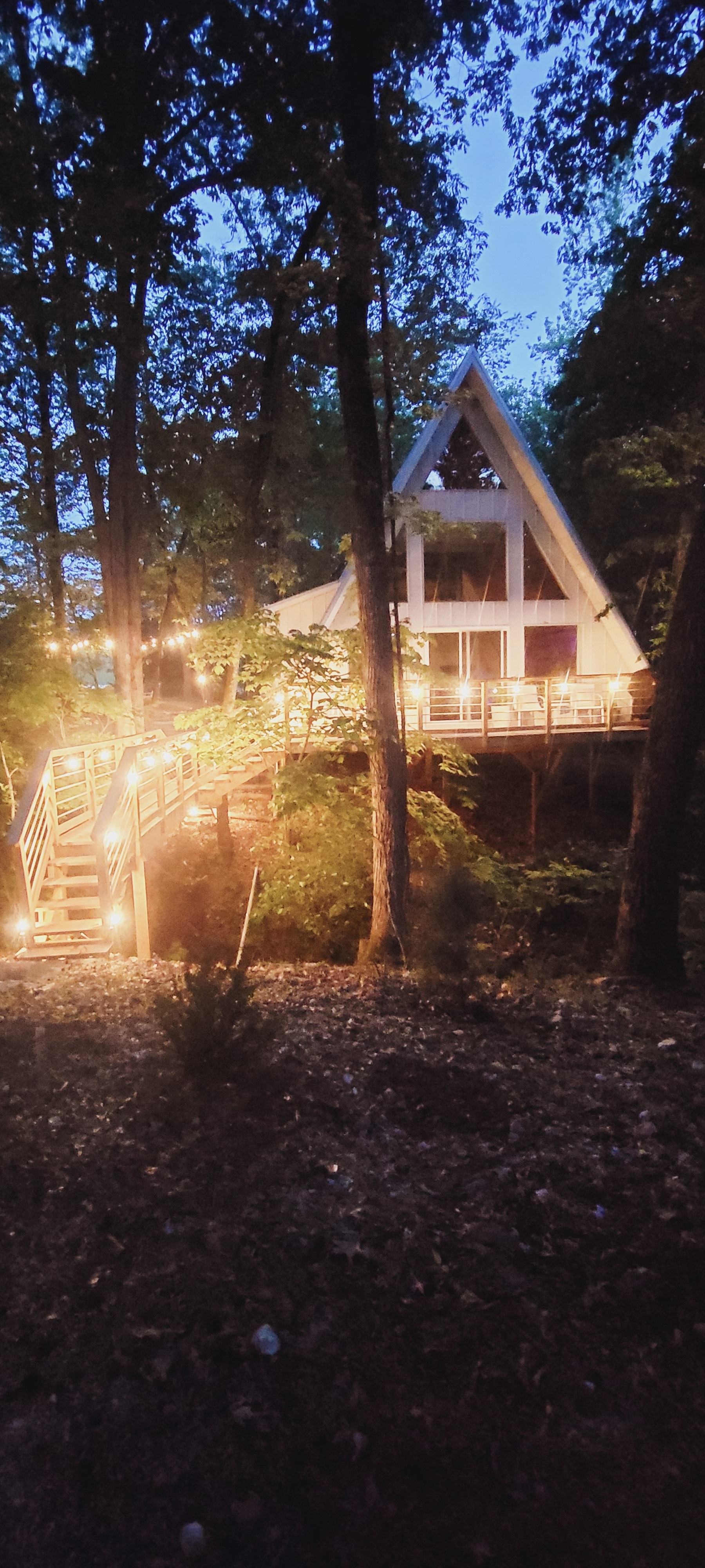 Dogwood Tree Loft AT Dusk