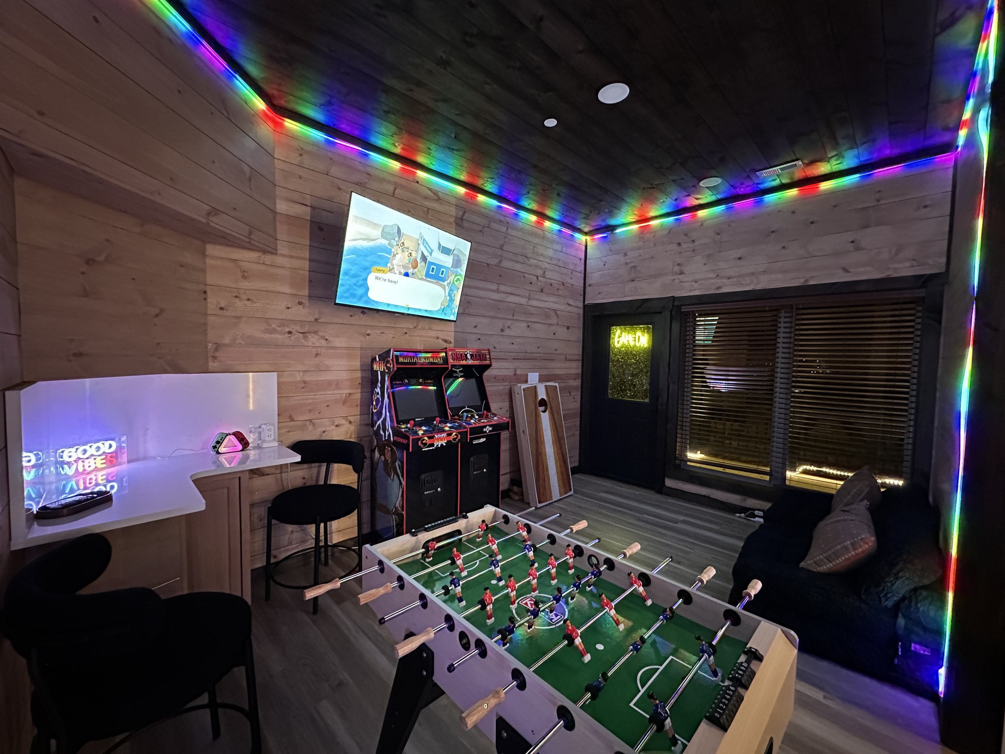 Floor 1 (Basement) - Game Room: Arcade