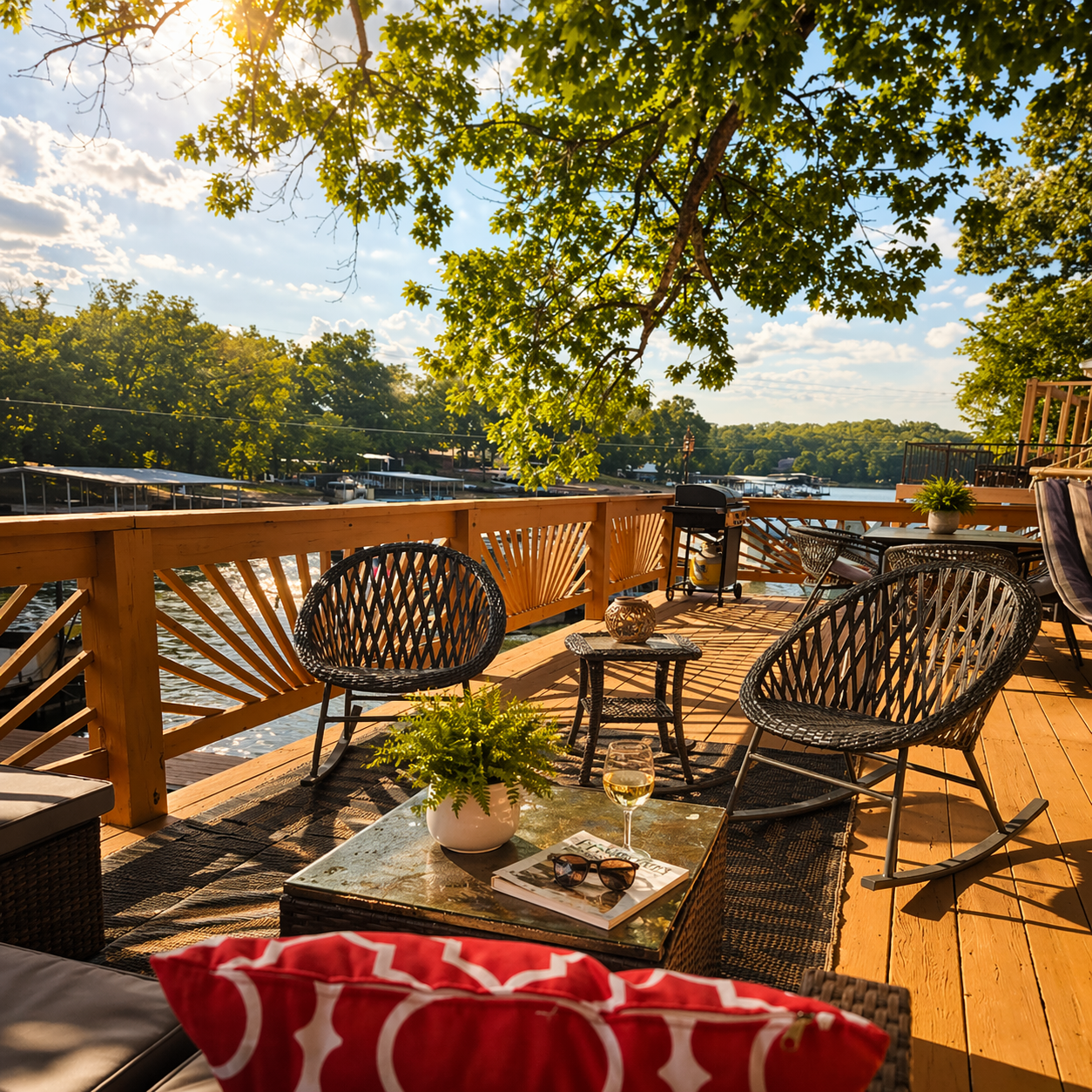Deck lounge