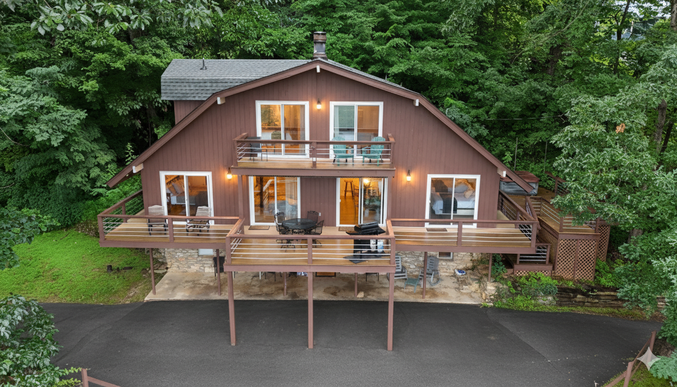 Elevated living with stunning views from every level.