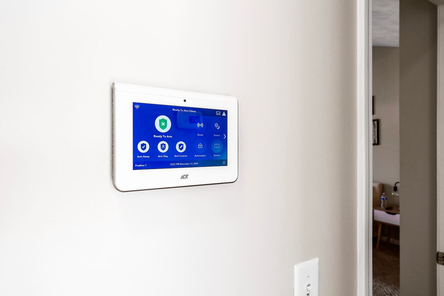 ADT security system.