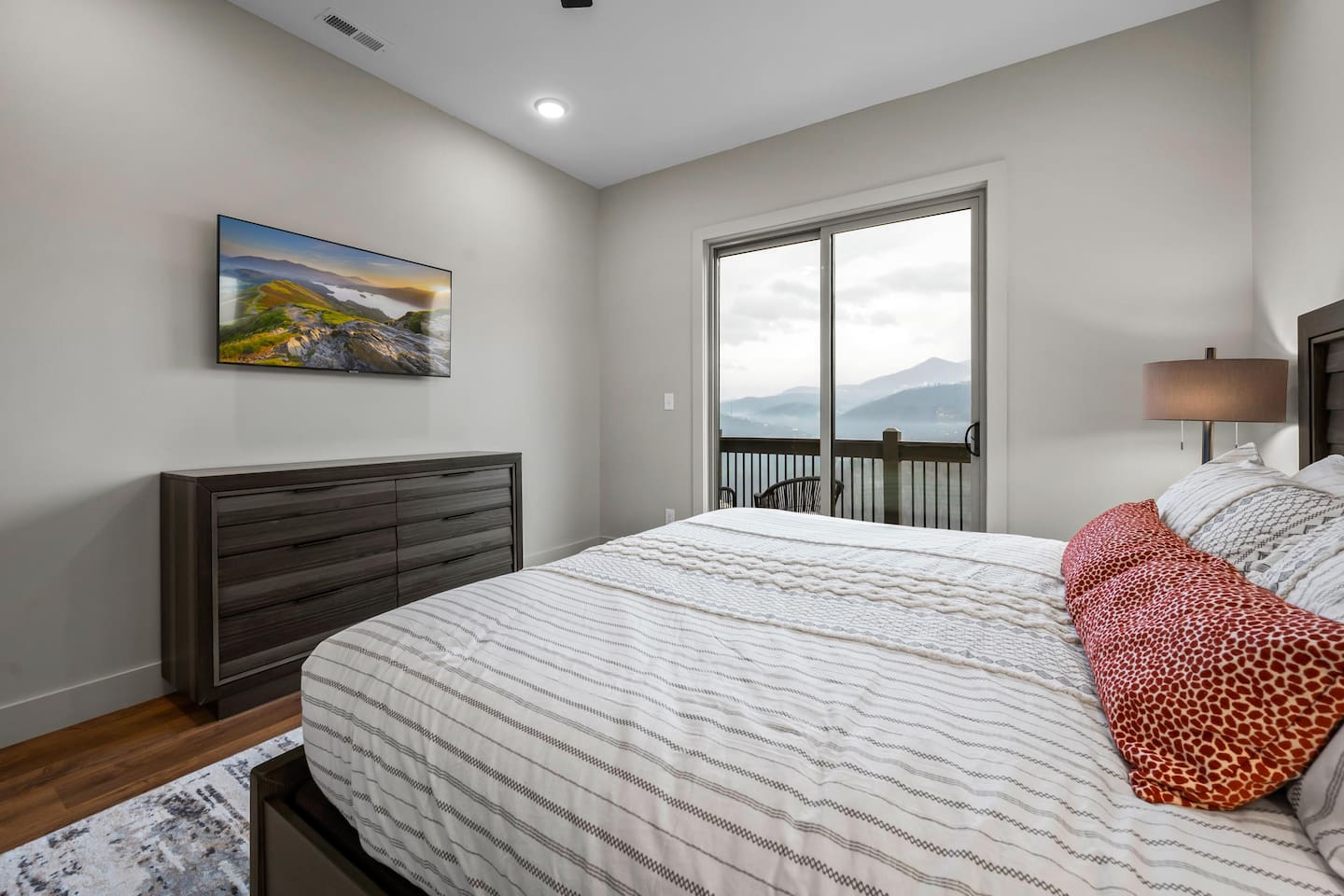 Upper Level - Bedroom 2-King Suite with Private Balcony 