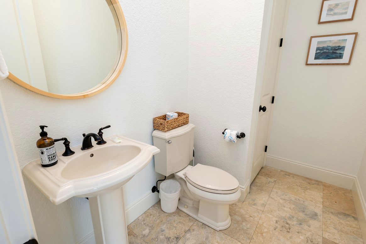 Half Bath, Main Level