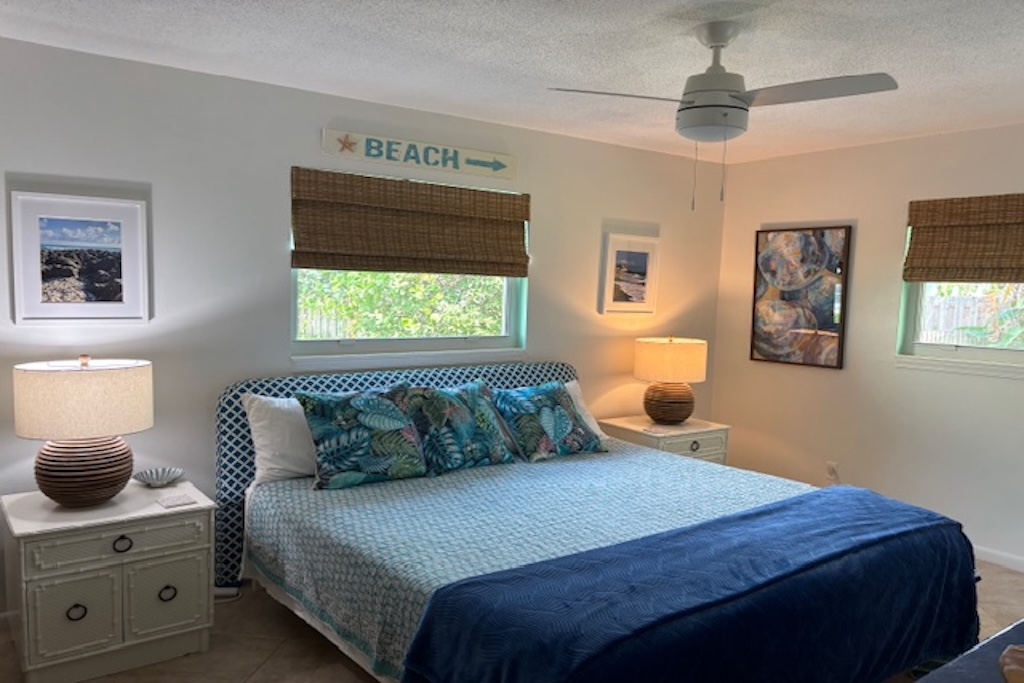 King Bedroom with closet and dresser