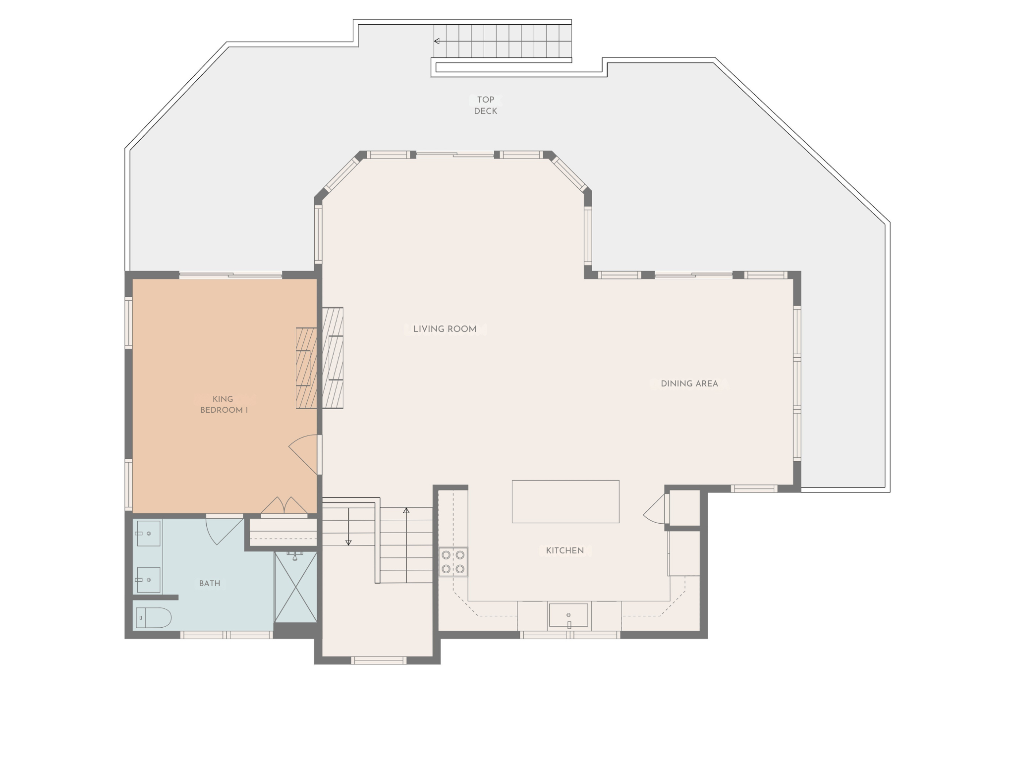 Top Level Floor Plan