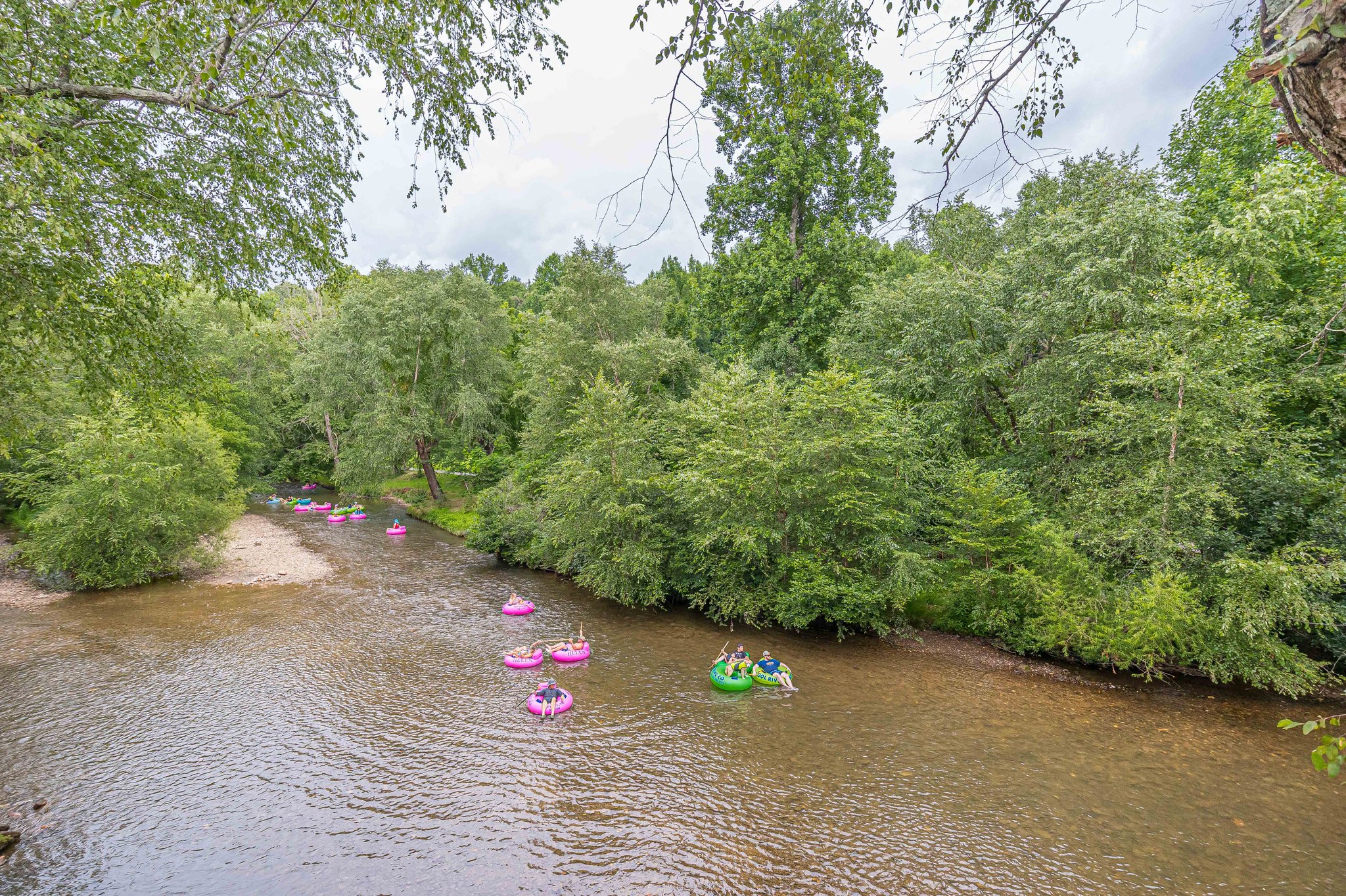 Helen Riverfront 1BR 1BA Condo | Balcony Overlooking River | Downtown Helen 4