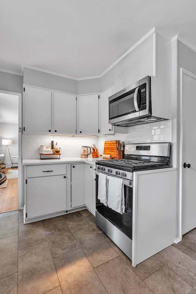 Help yourself to anything you see in the kitchen, fully equipped for any home chef!