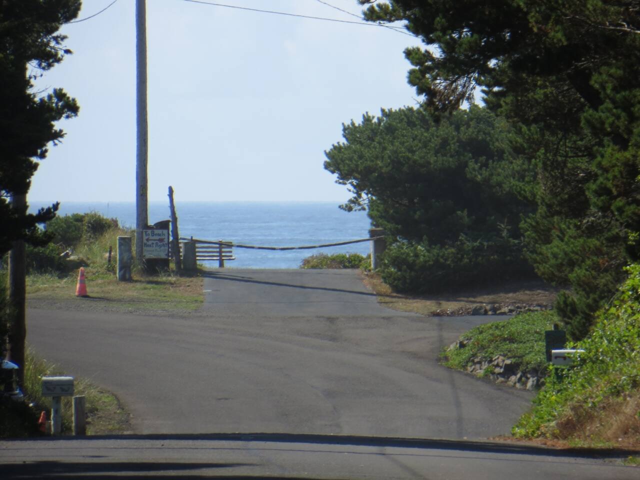 View from the corner of 5th & Joshua